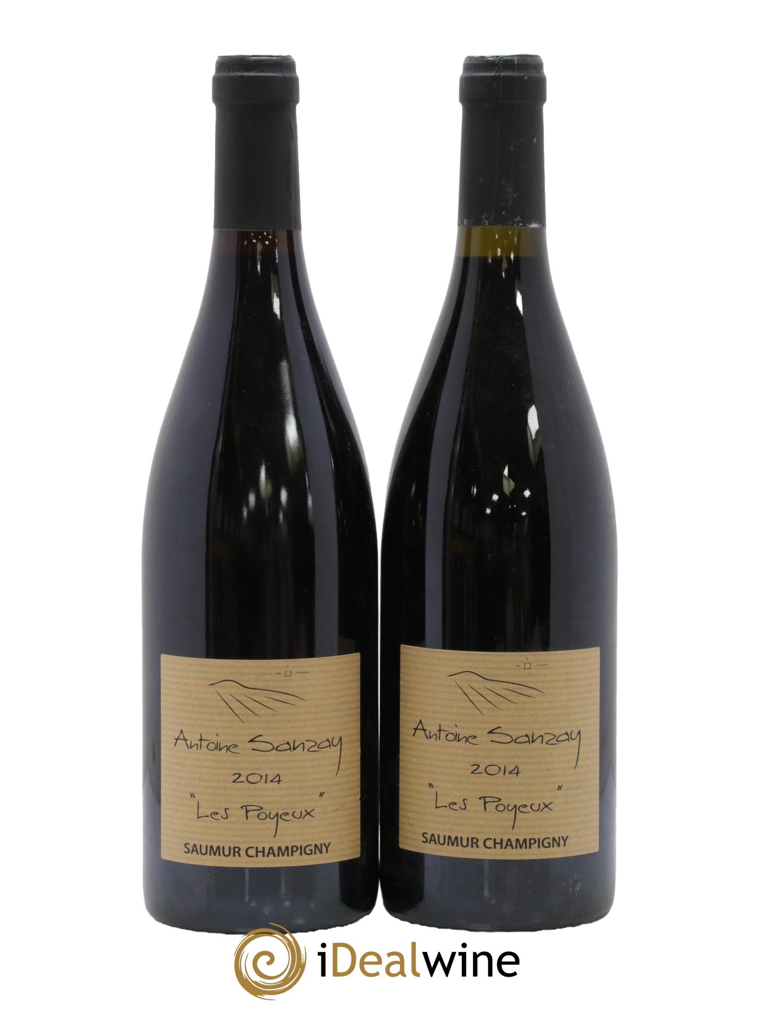 Saumur-Champigny Les Poyeux Antoine Sanzay 2014 - Posten von 2 Flaschen - 0