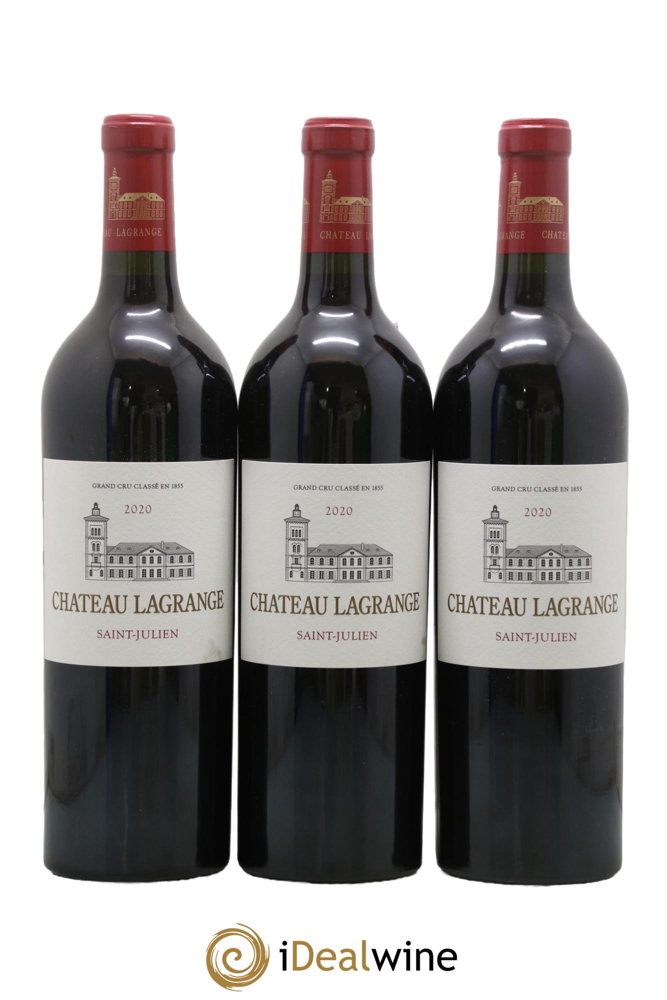 Château Lagrange 3ème Grand Cru Classé 2020 - Lot de 3 bouteilles - 0