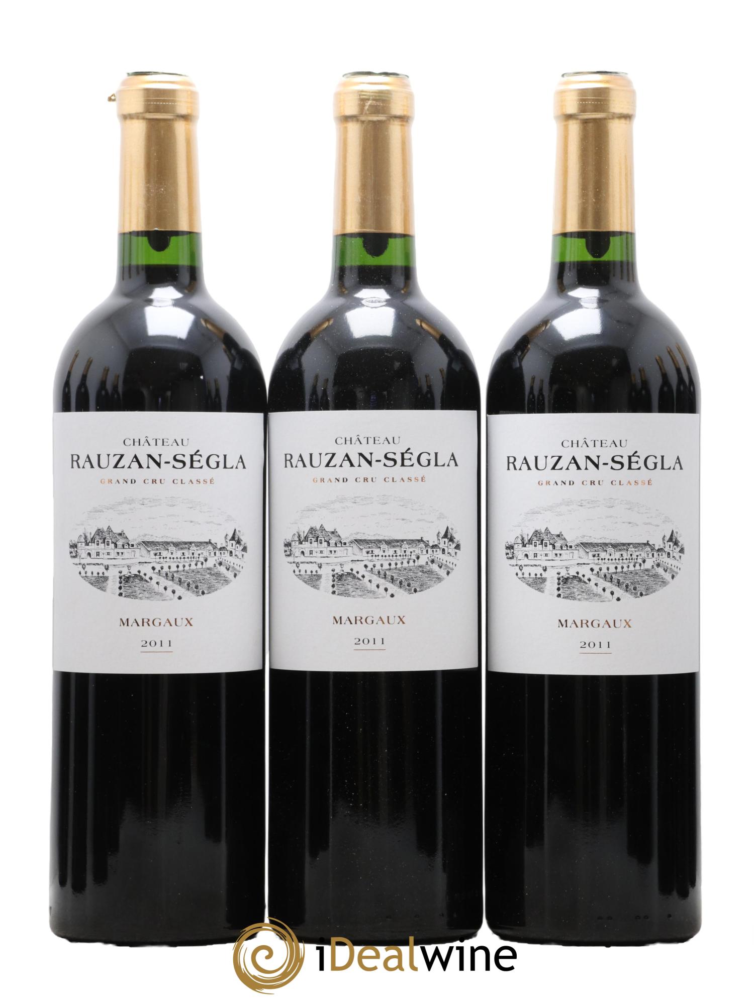 Château Rauzan Ségla Grand Cru Classé 2011 - Lot de 12 bouteilles - 1