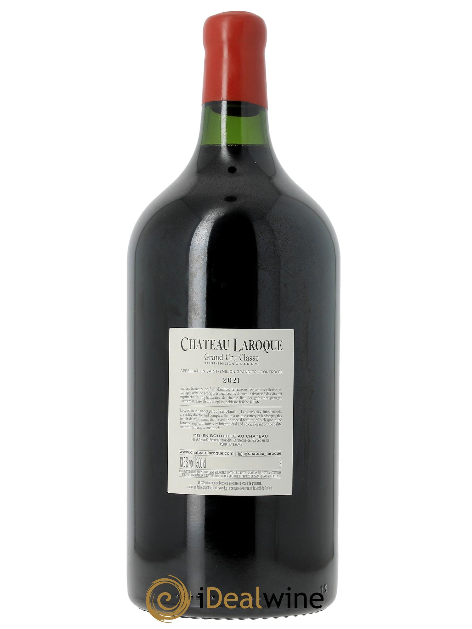 Château Laroque Grand Cru Classé 2021 - Lot de 1 double magnum - 2