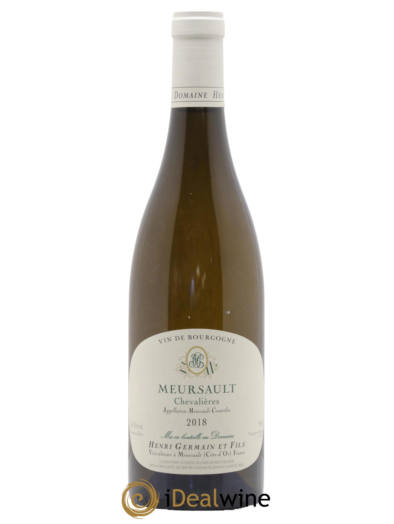 Meursault Chevalières Henri Germain 2018 - Lot de 1 bouteille - 0