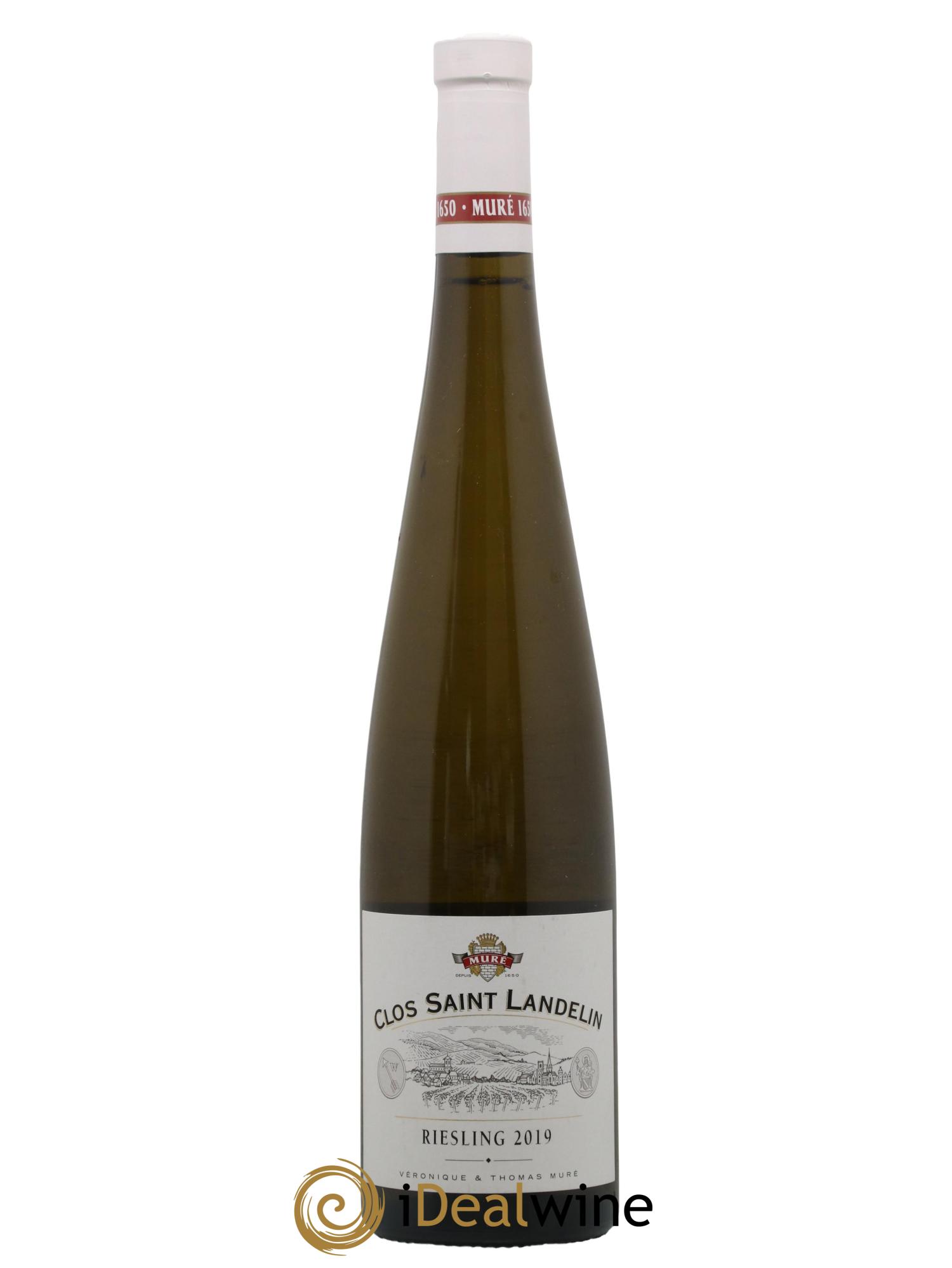 Alsace Riesling Grand Cru Vorbourg Clos Saint Landelin Domaine Mure 2019 - Lot de 1 bouteille - 0