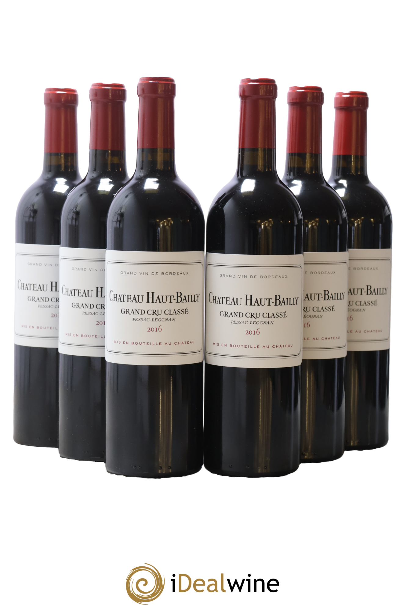 Château Haut-Bailly Cru Classé de Graves 2016 - Lot de 6 bouteilles - 0