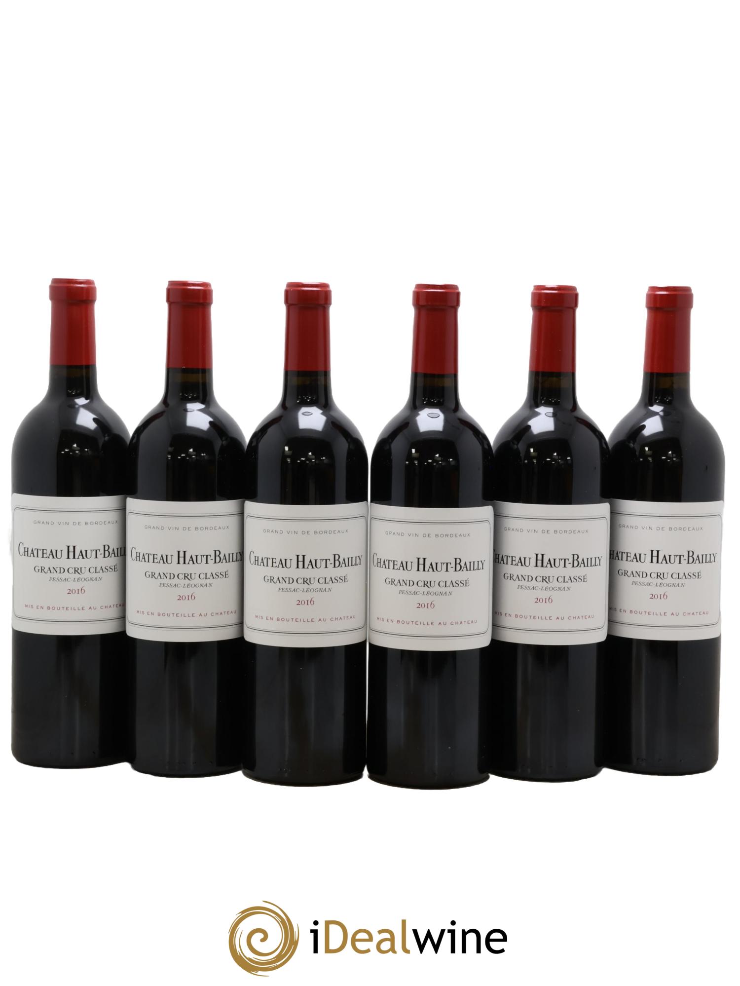 Château Haut-Bailly Cru Classé de Graves  2016 - Lot de 6 bouteilles - 0