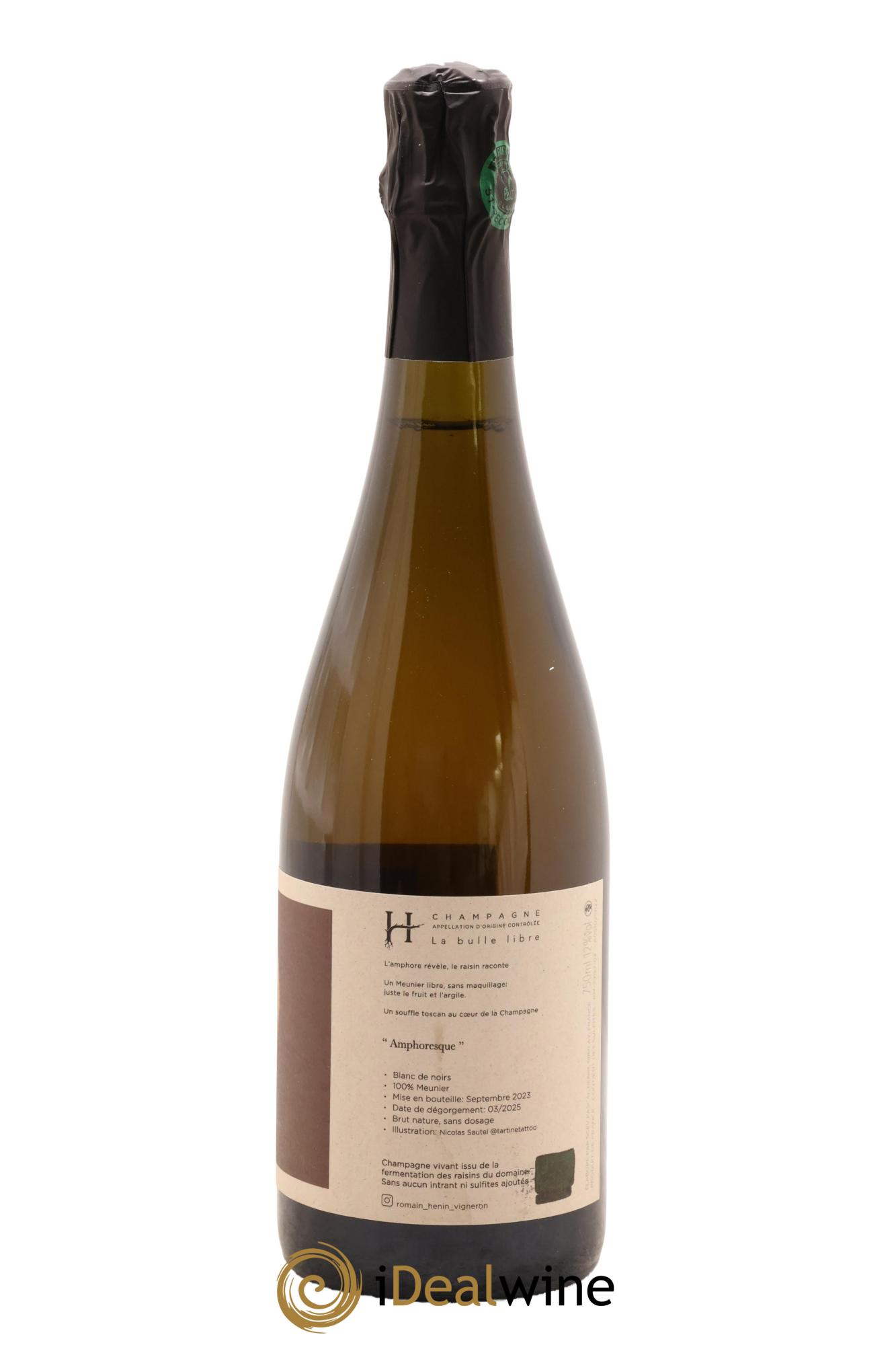 Amphoresque Romain Henin - Lot de 1 bouteille - 1