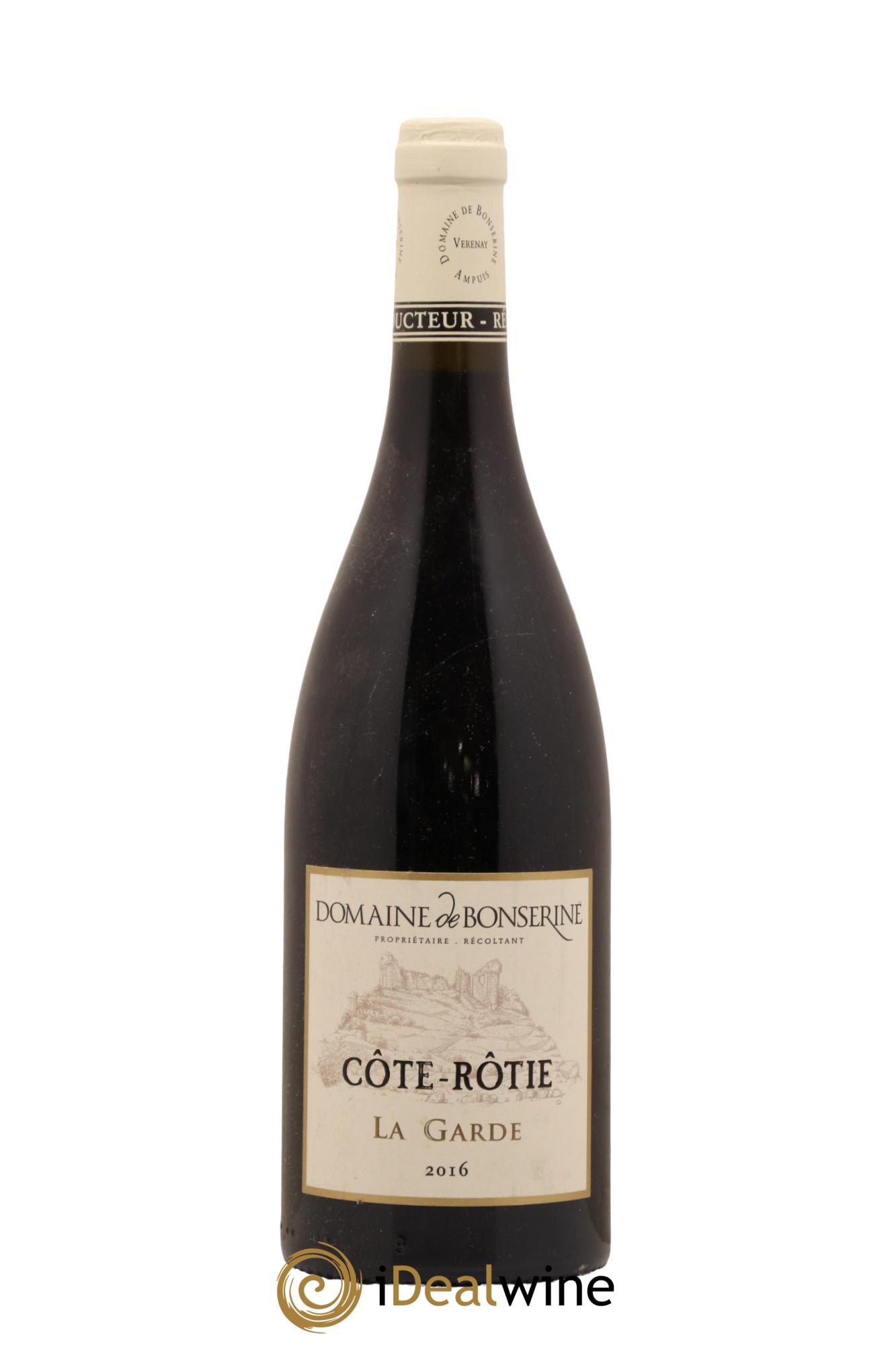 Côte-Rôtie La Garde Bonserine (Domaine de) 2016 - Lot de 1 bouteille - 0