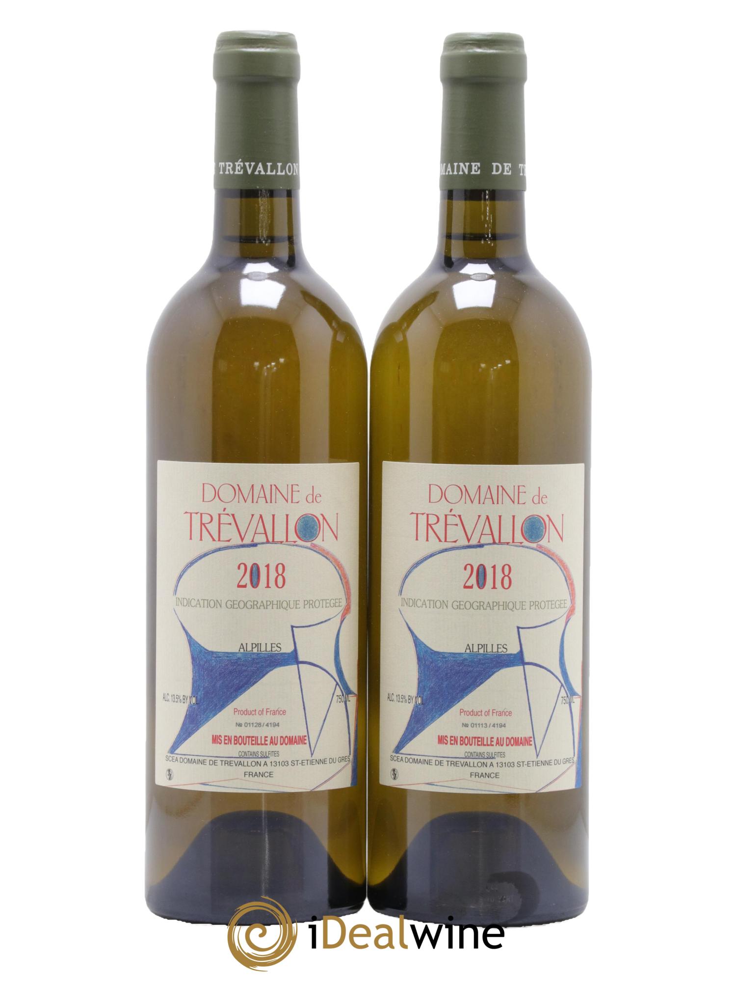 IGP Alpilles Trévallon (Domaine de) Eloi Dürrbach 2018 - Posten von 2 Flaschen - 0