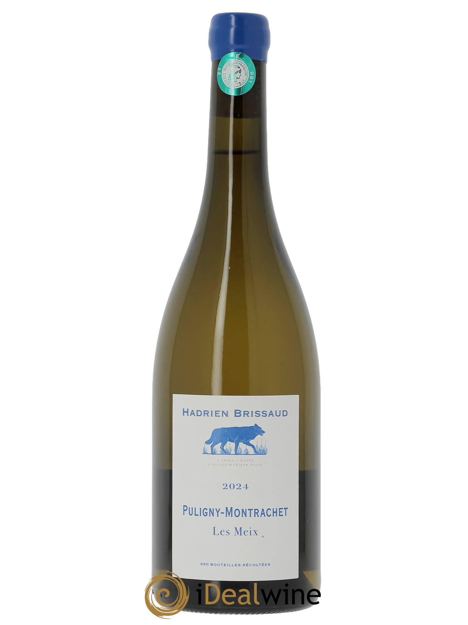 Puligny-Montrachet Les Meix Hadrien Brissaud 2024 - Lot de 1 bouteille - 0