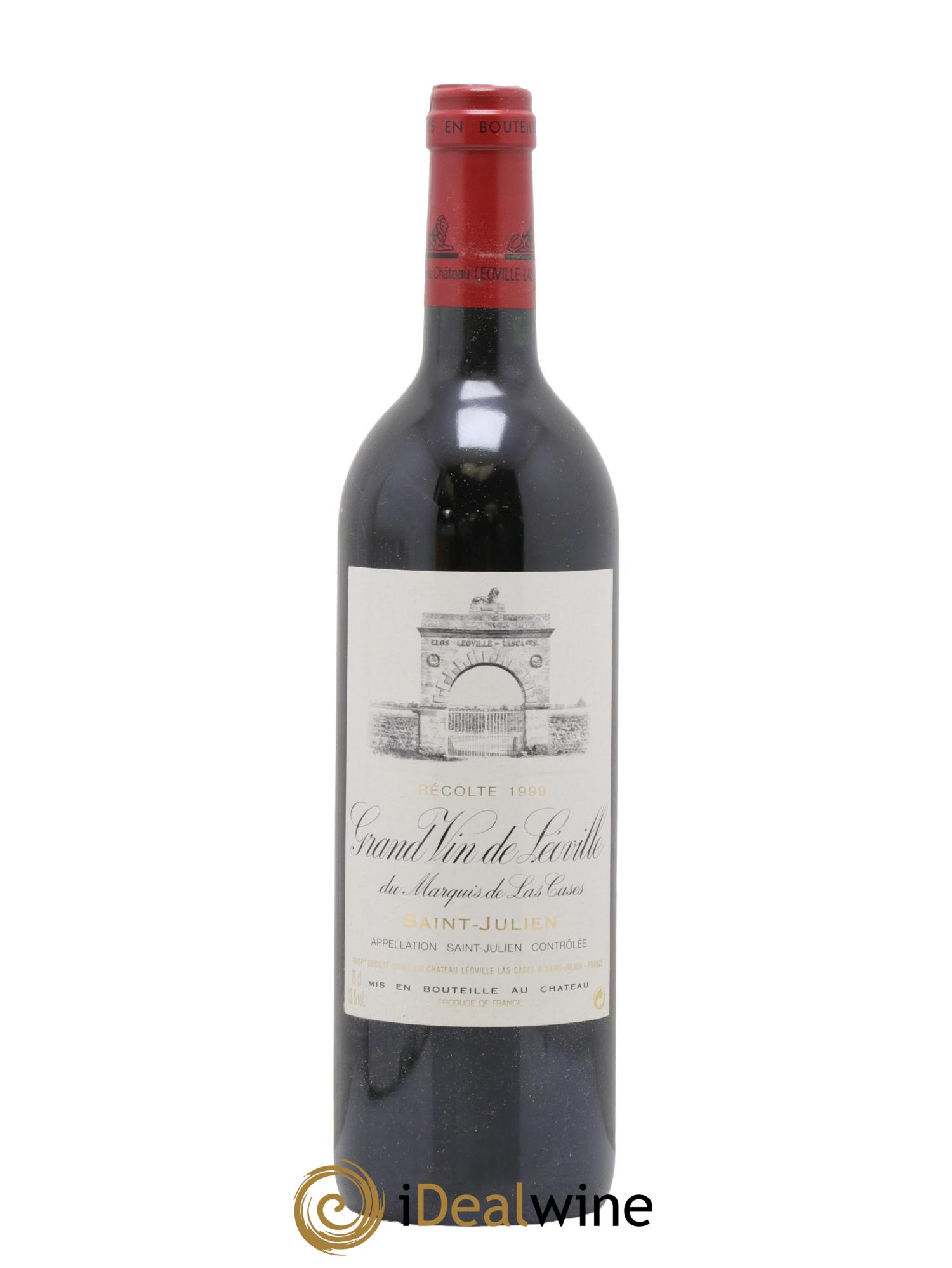 Château Léoville Las Cases 2ème Grand Cru Classé 1999 - Lot de 1 bouteille - 0