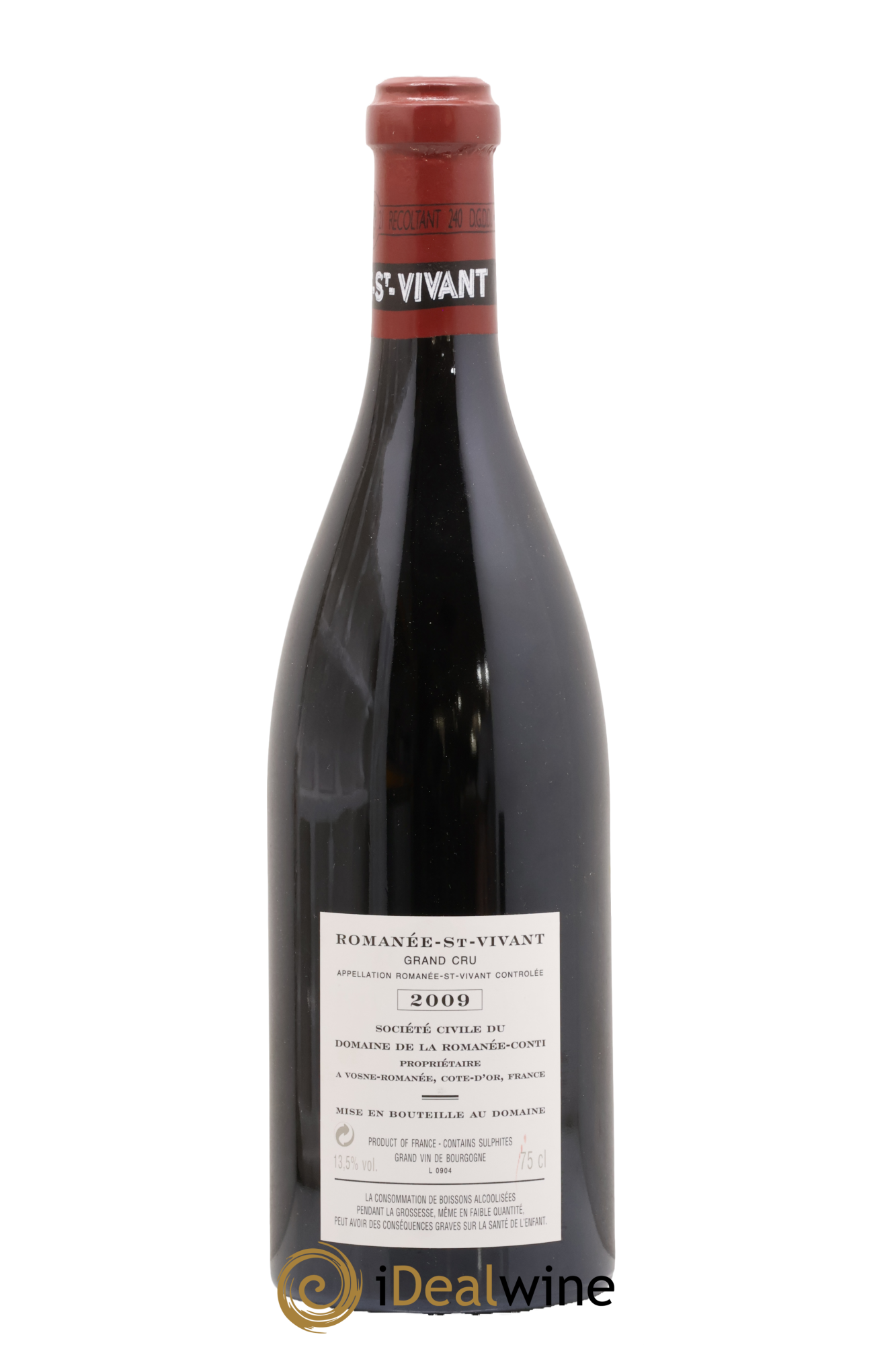 Romanée-Saint-Vivant Grand Cru Domaine de la Romanée-Conti 2009 - Lot de 1 bouteille - 1
