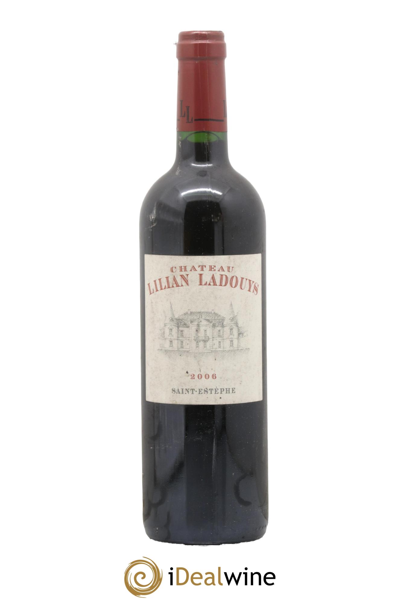 Château Lilian Ladouys Cru Bourgeois Saint-Estèphe 2006 - Lot de 1 bouteille - 0