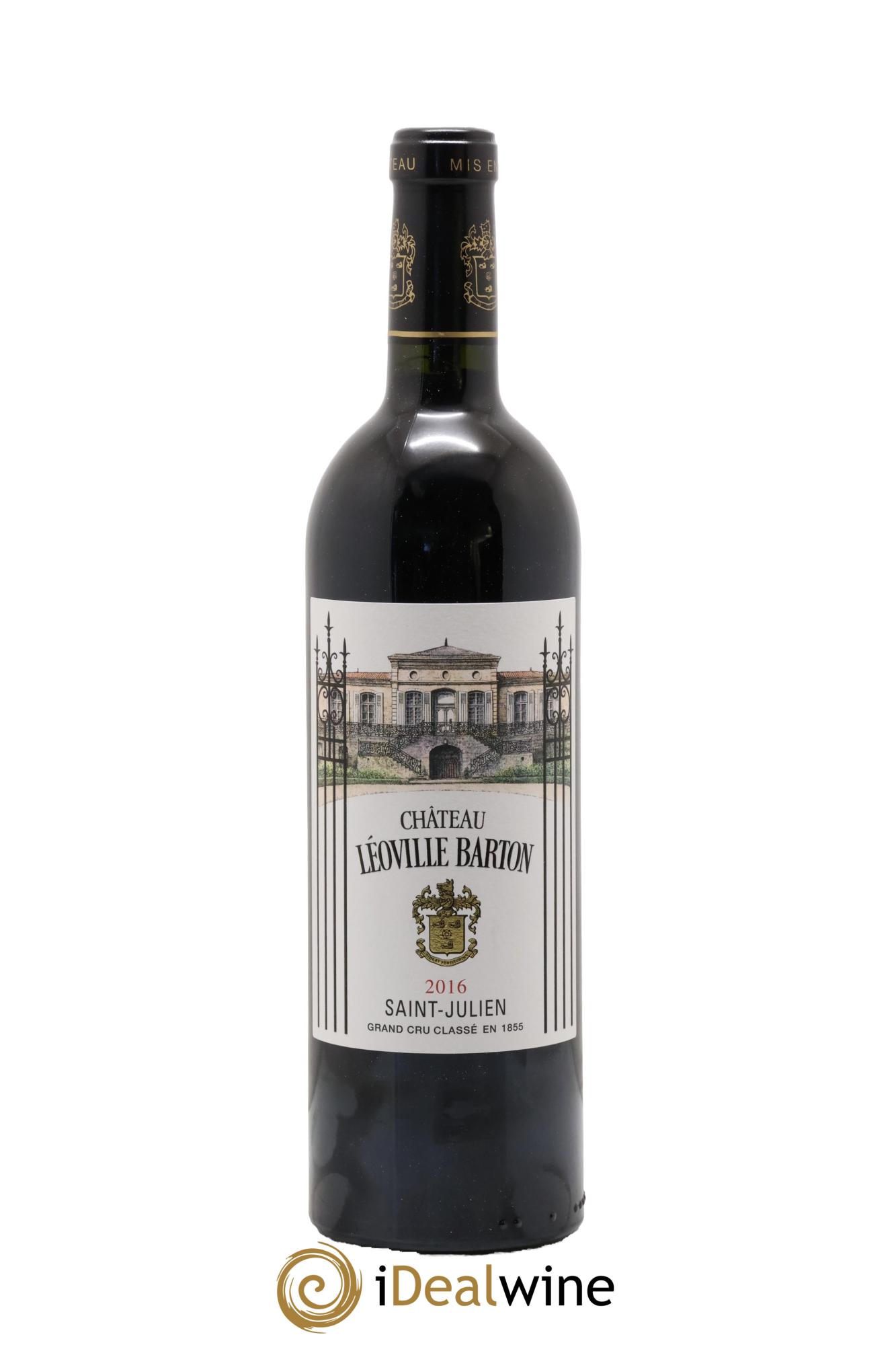 Château Léoville Barton 2ème Grand Cru Classé 2016 - Lot de 1 bouteille - 0