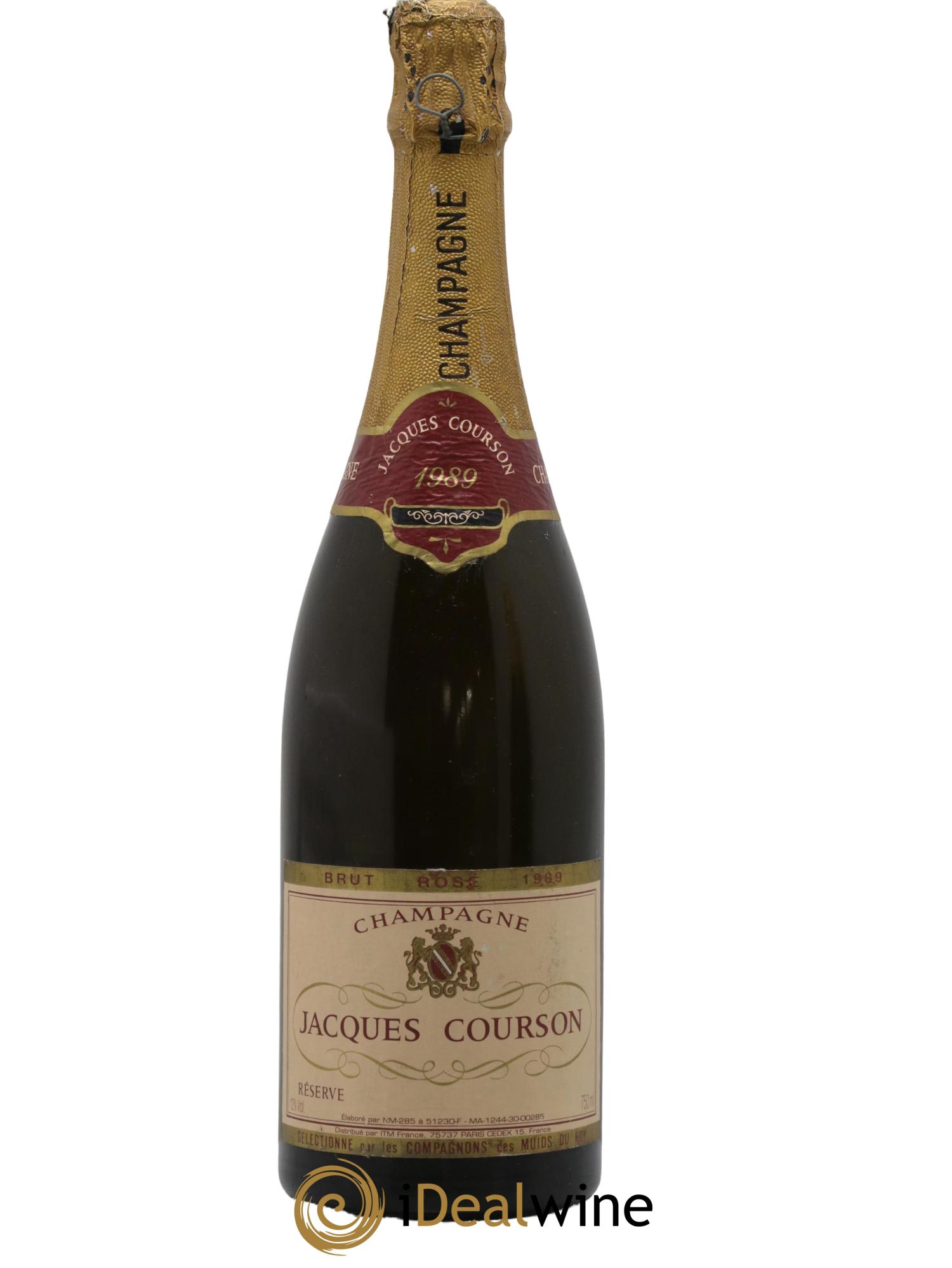 Champagne - Brut Jacques Courson 1989 - Lot de 1 bouteille - 0