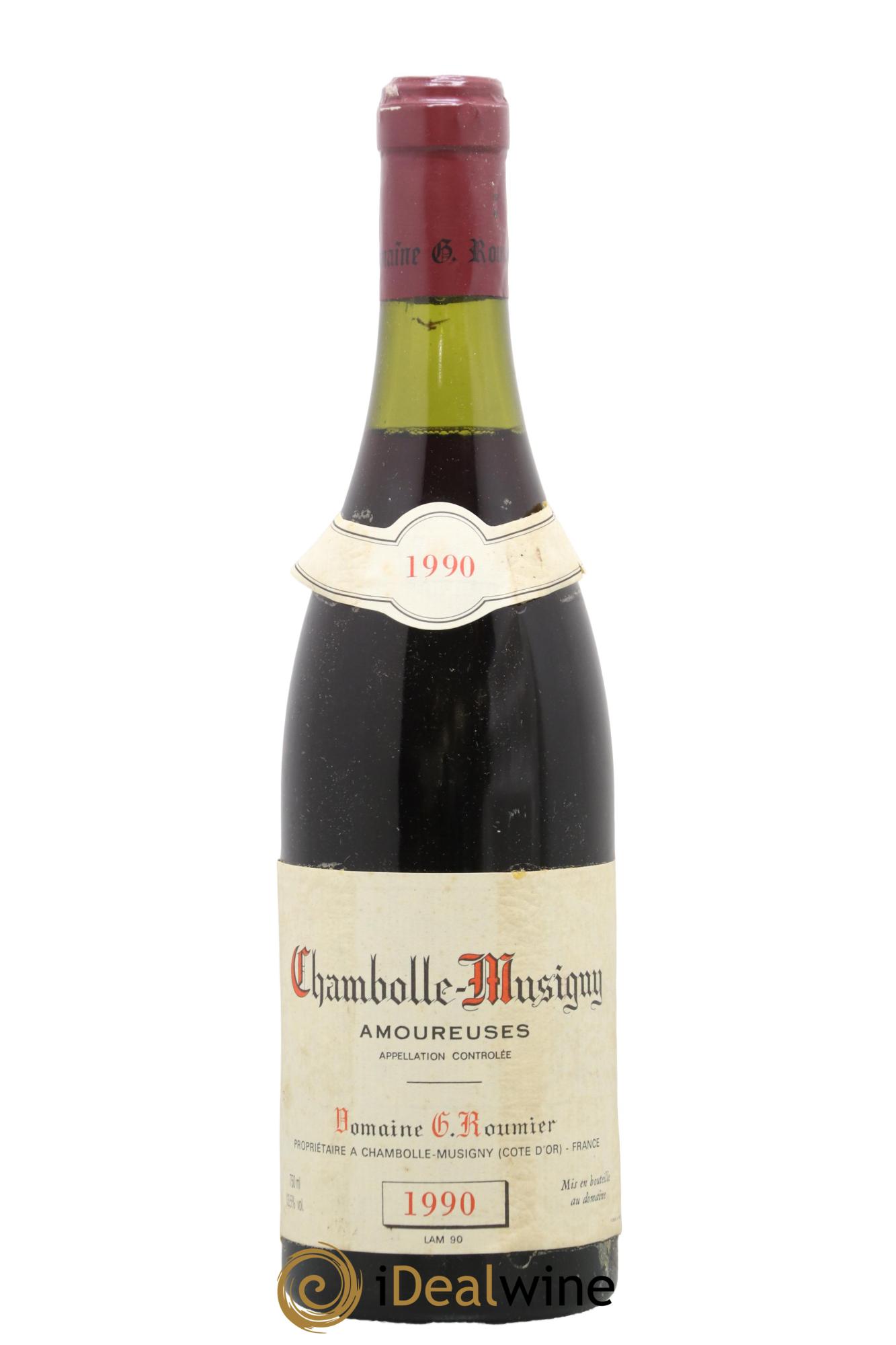 Chambolle-Musigny 1er Cru Les Amoureuses Georges Roumier (Domaine) 1990 - Lot de 1 bouteille - 0