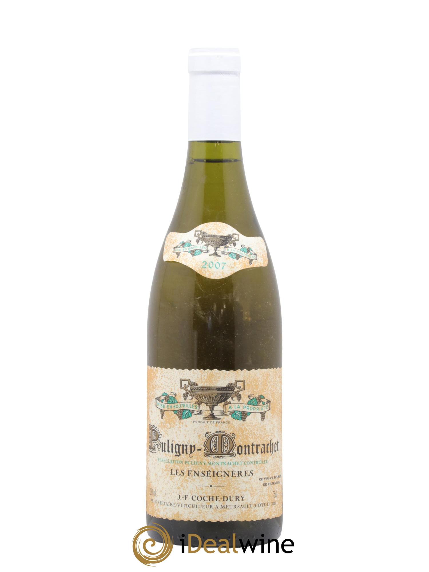 Puligny-Montrachet Les Enseignères Coche Dury (Domaine) 2007 - Posten von 1 Flasche - 0
