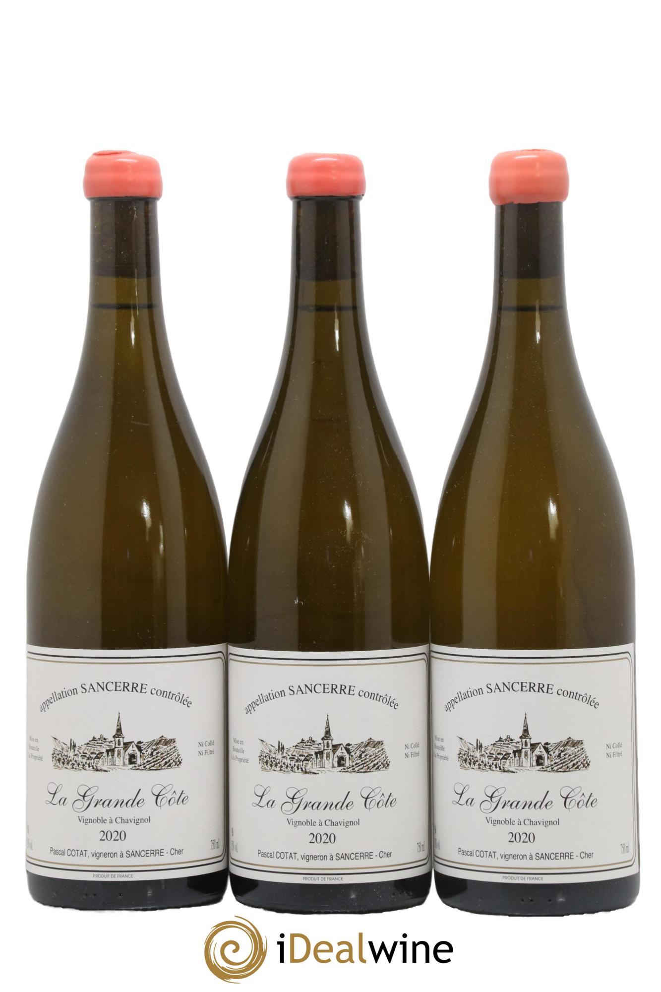 Sancerre La Grande Côte Pascal Cotat 2020 - Lot de 3 bouteilles - 0