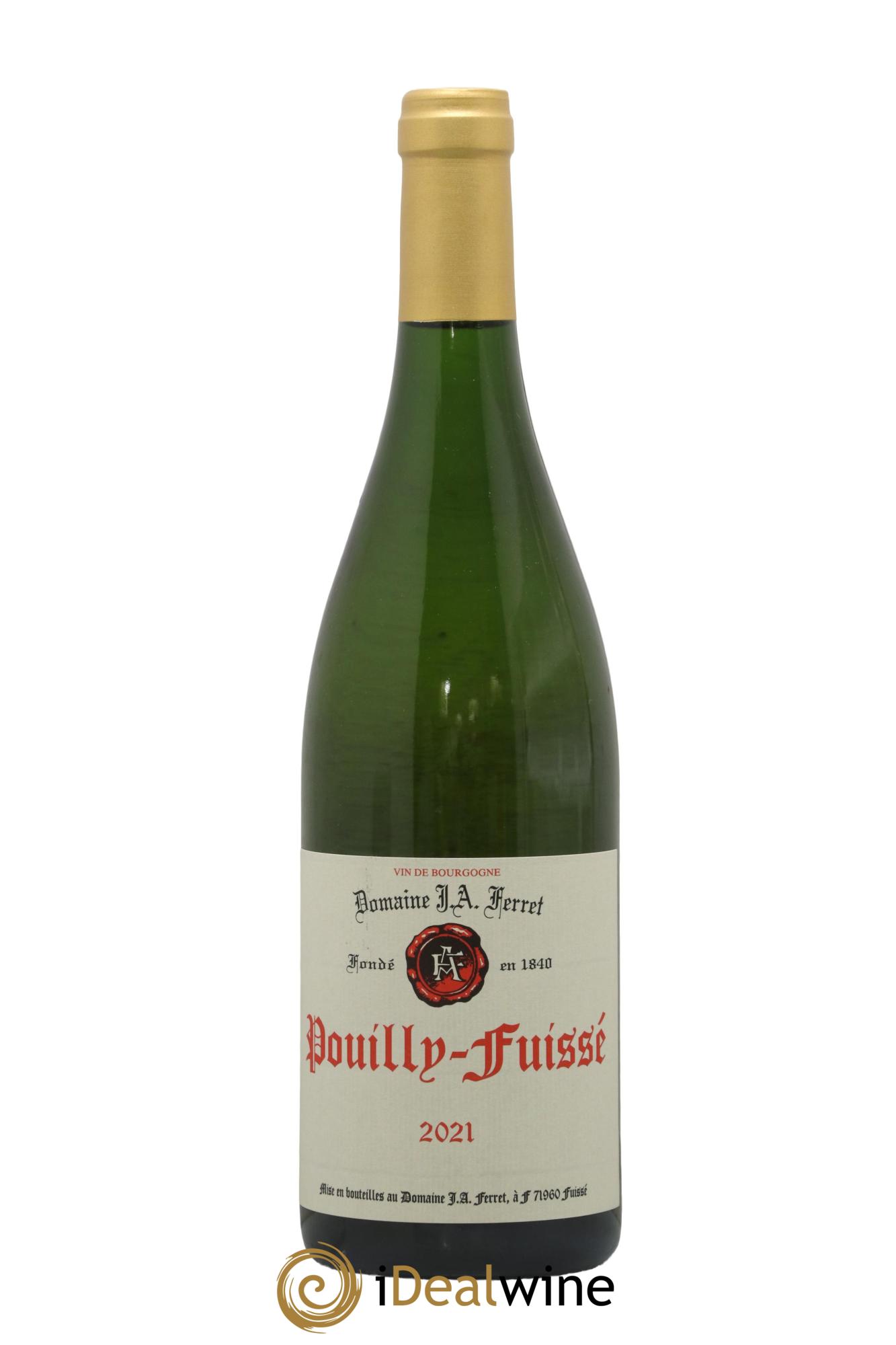 Pouilly-Fuissé J.A. Ferret (Domaine) 2021 - Lot de 1 bouteille - 0