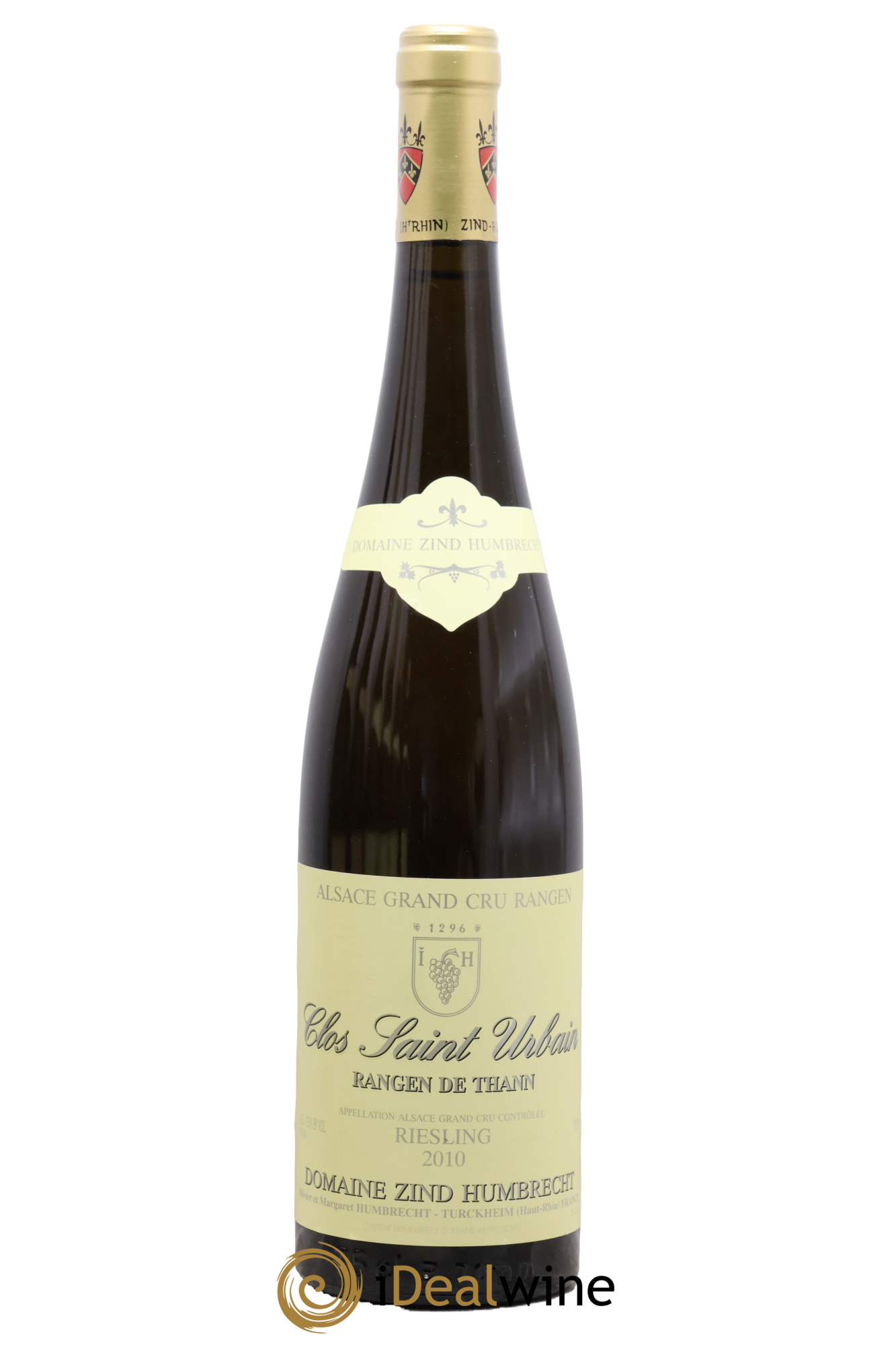 Alsace Riesling Grand Cru Rangen de Thann Clos Saint Urbain Zind-Humbrecht (Domaine) 2010 - Posten von 1 Flasche - 0