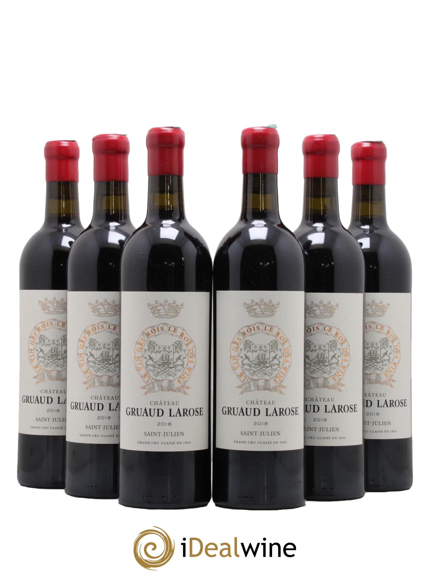 Château Gruaud Larose 2ème Grand Cru Classé 2018 - Lot de 6 bouteilles - 0