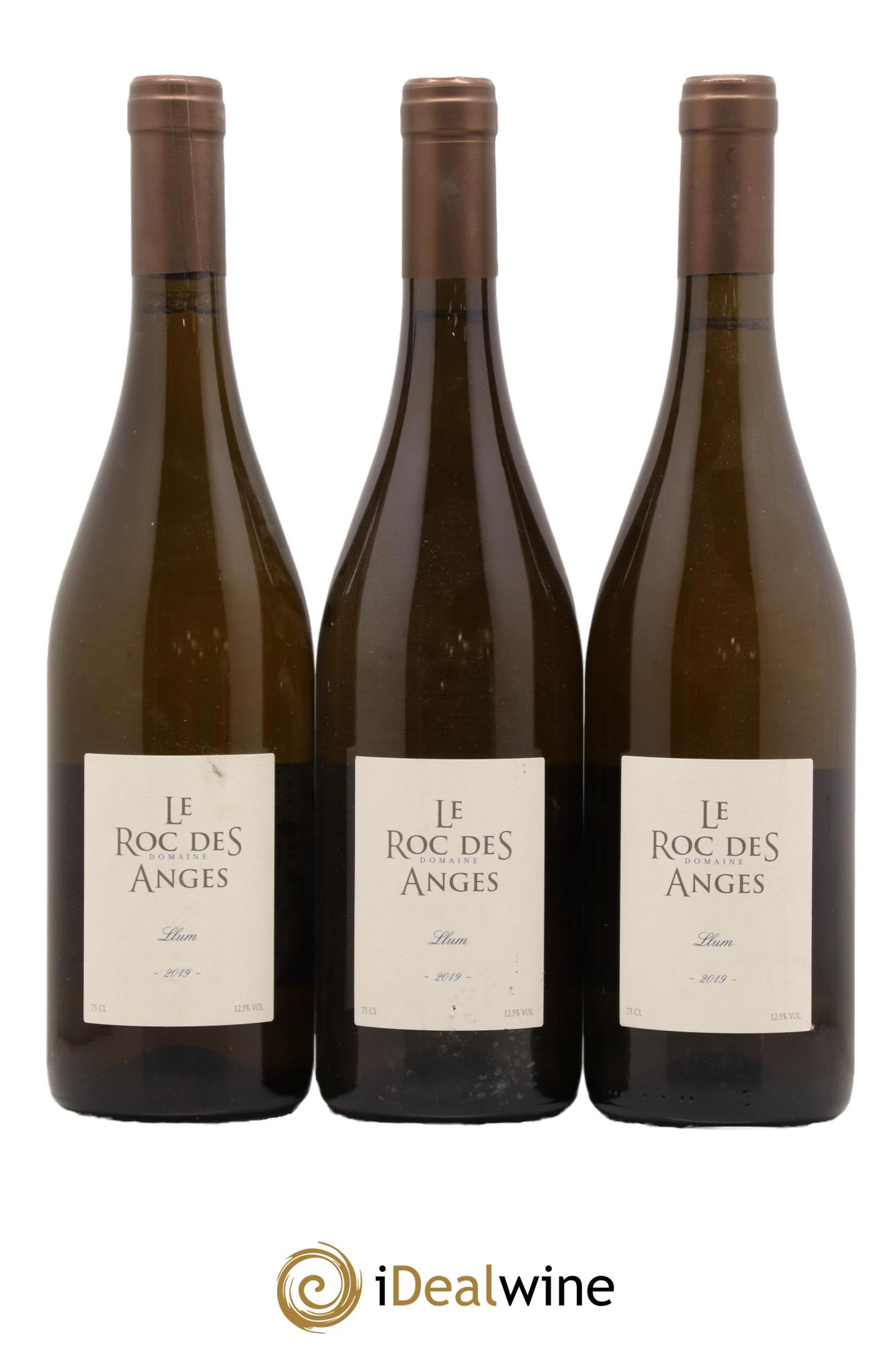 IGP Côtes Catalanes Roc des Anges Llum Marjorie et Stéphane Gallet 2019 - Lot of 3 bottles - 0