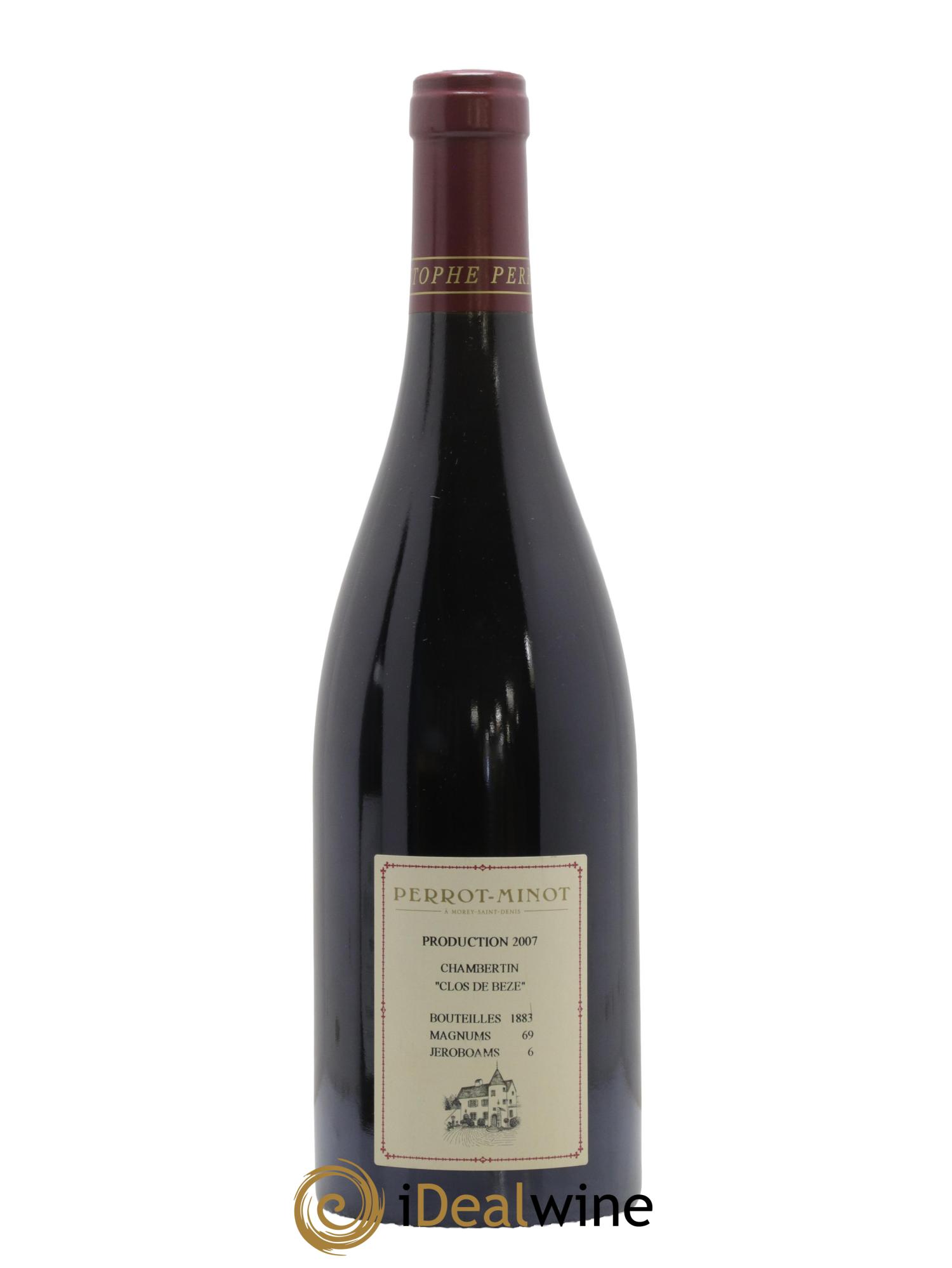 Chambertin Clos de Bèze Grand Cru Vieilles vignes Perrot-Minot 2007 - Lotto di 1 bottiglia - 1