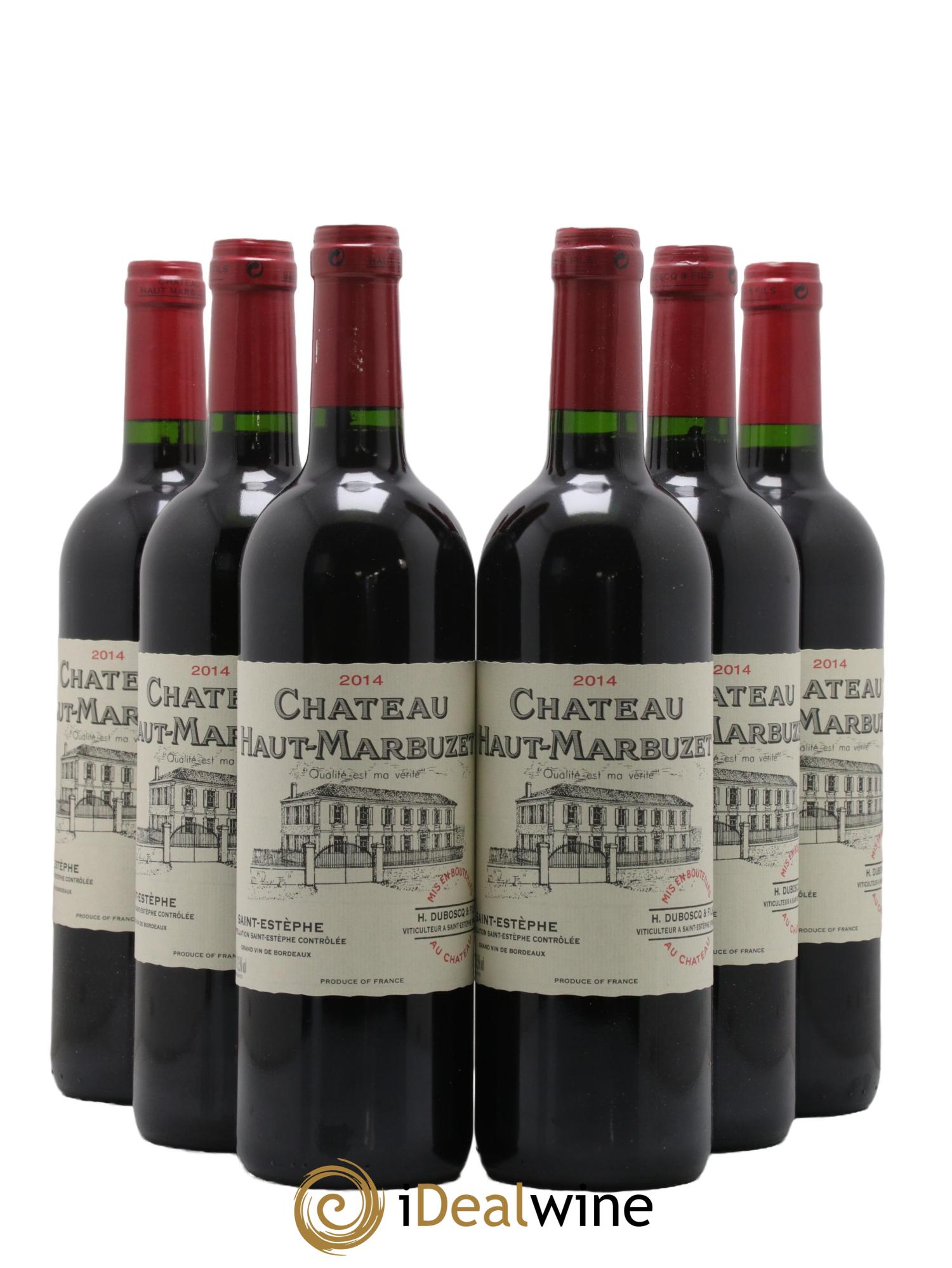 Château Haut Marbuzet 2014 - Lot de 6 bouteilles - 0