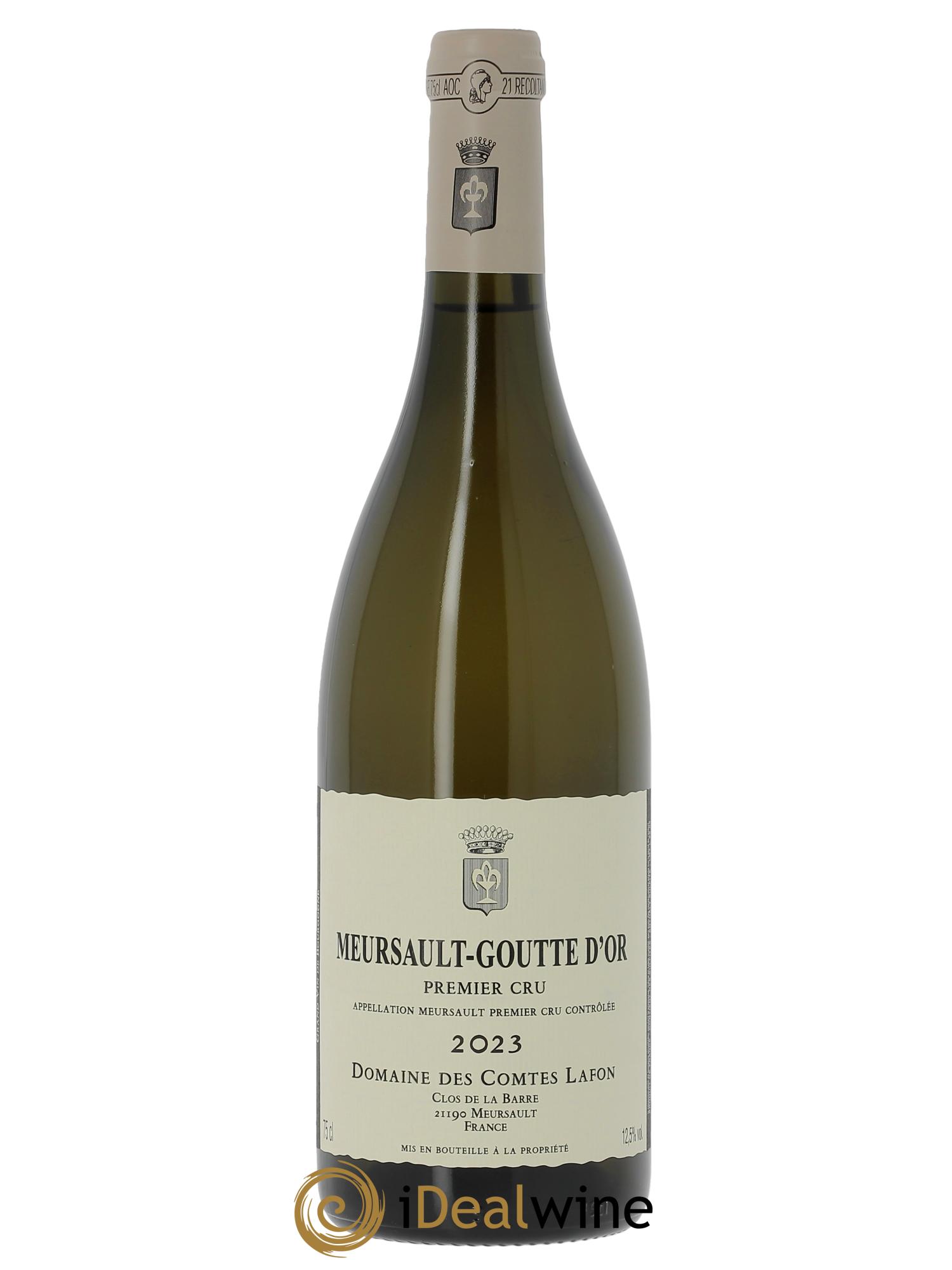 Meursault 1er Cru Goutte d'Or Comtes Lafon (Domaine des) 2023 - Lot de 1 bouteille - 0