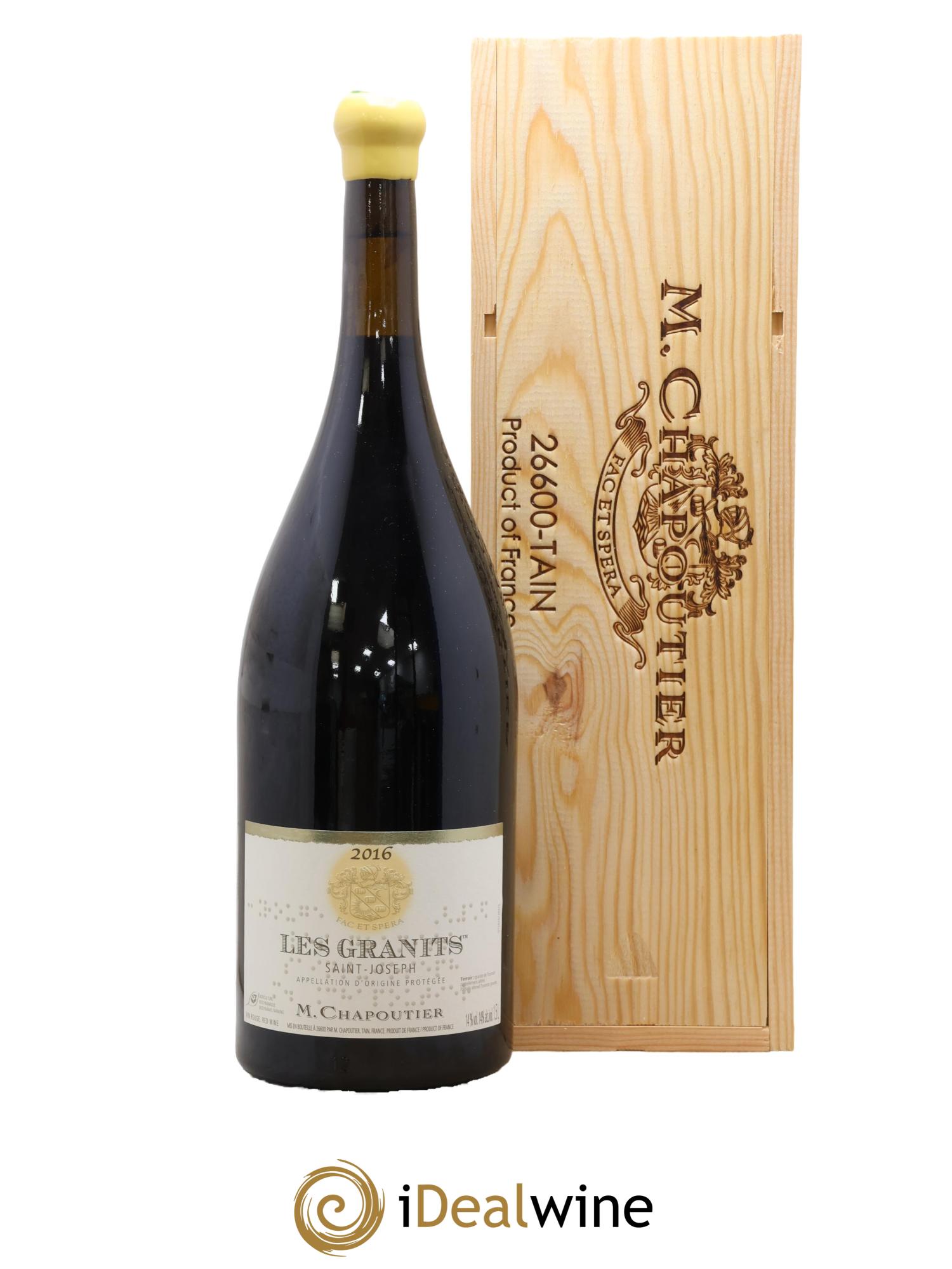 Saint-Joseph Les Granits Chapoutier 2016 - Lot de 1 magnum - 0