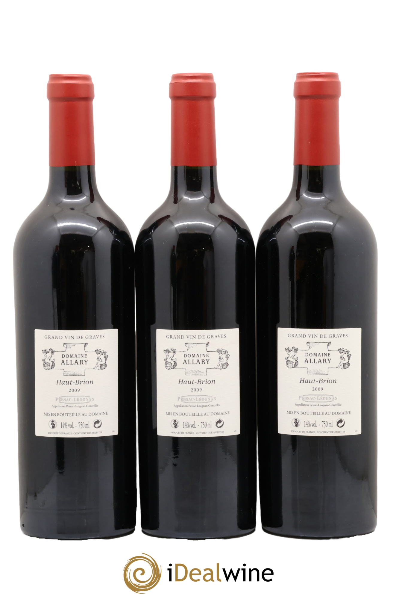 Domaine Allary Haut-Brion 2009 - Lot de 12 bouteilles - 2