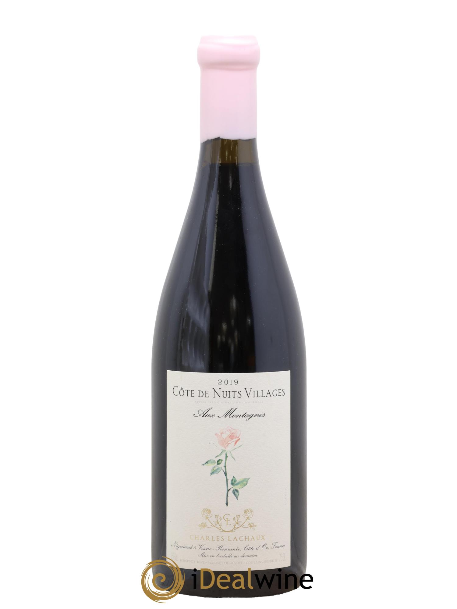 Côte de Nuits-Villages Aux Montagnes Charles Lachaux 2019 - Lot of 1 bottle - 0