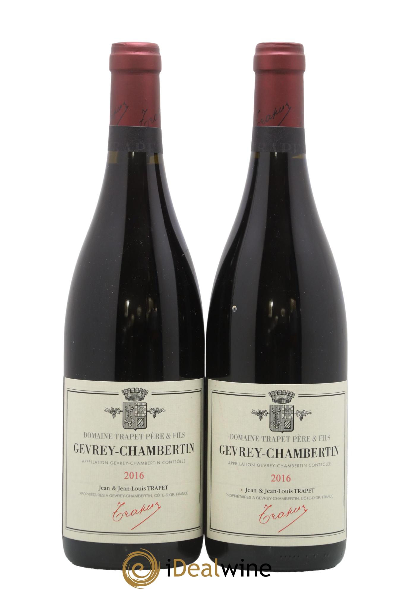 Gevrey-Chambertin Domaine Trapet 2016 - Lot de 2 bouteilles - 0