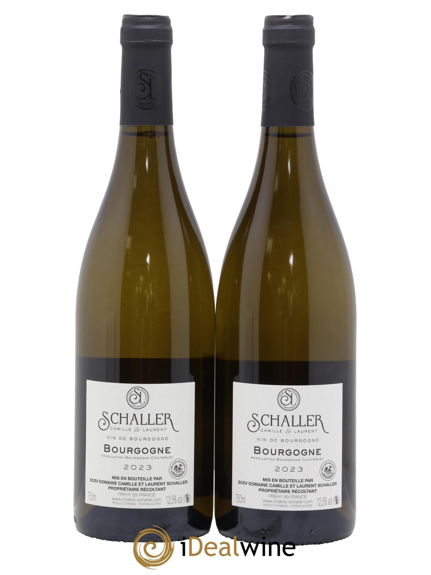 Bourgogne Camille et Laurent Schaller 2023 - Lot de 2 bouteilles - 1