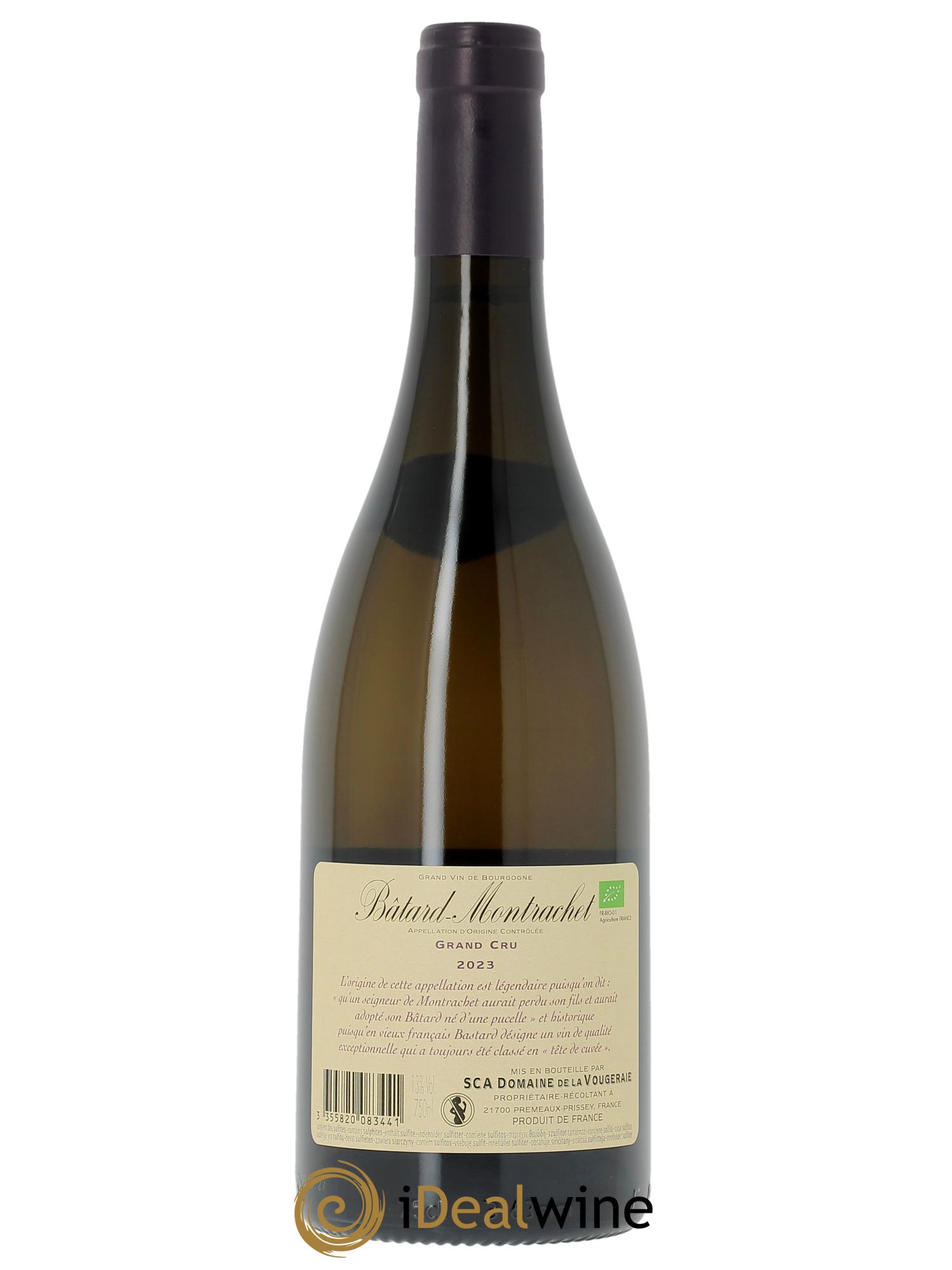 Bâtard-Montrachet Grand Cru La Vougeraie  2023 - Lotto di 1 bottiglia - 1