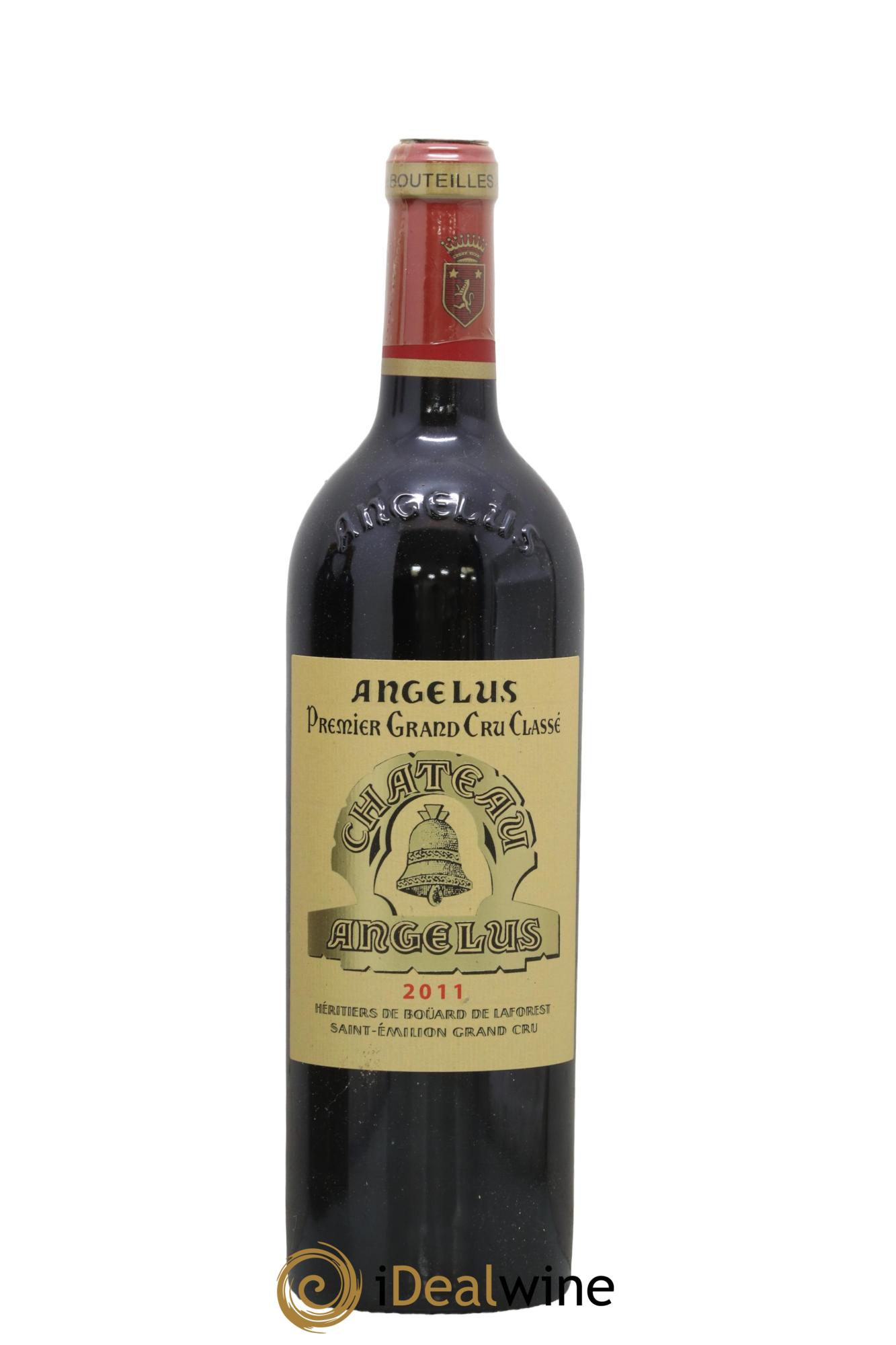 Château Angélus 1er Grand Cru Classé A 2011 - Lot de 1 bouteille - 0