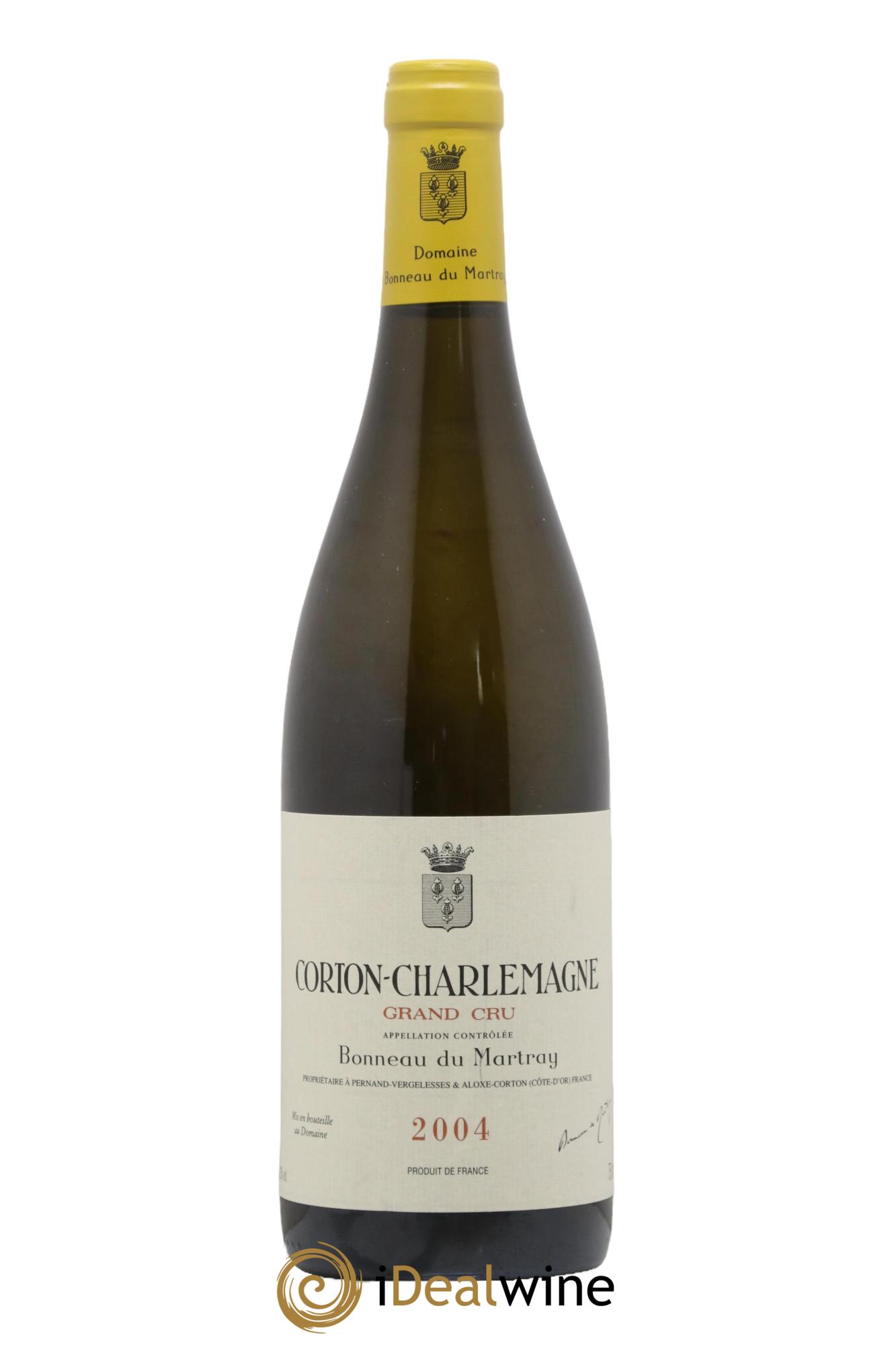 Corton-Charlemagne Grand Cru Bonneau du Martray (Domaine) 2004 - Lot de 1 bouteille - 0