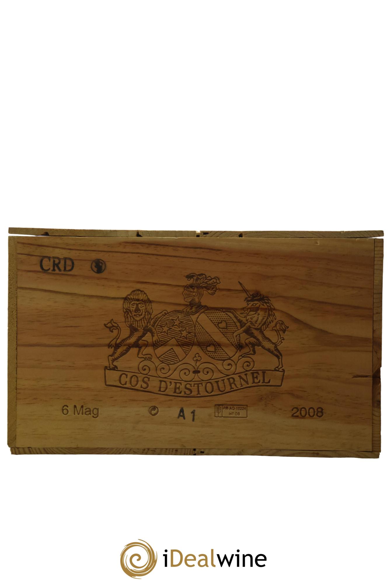 Cos d'Estournel 2ème Grand Cru Classé 2008 - Lotto di 6 magnum - 3