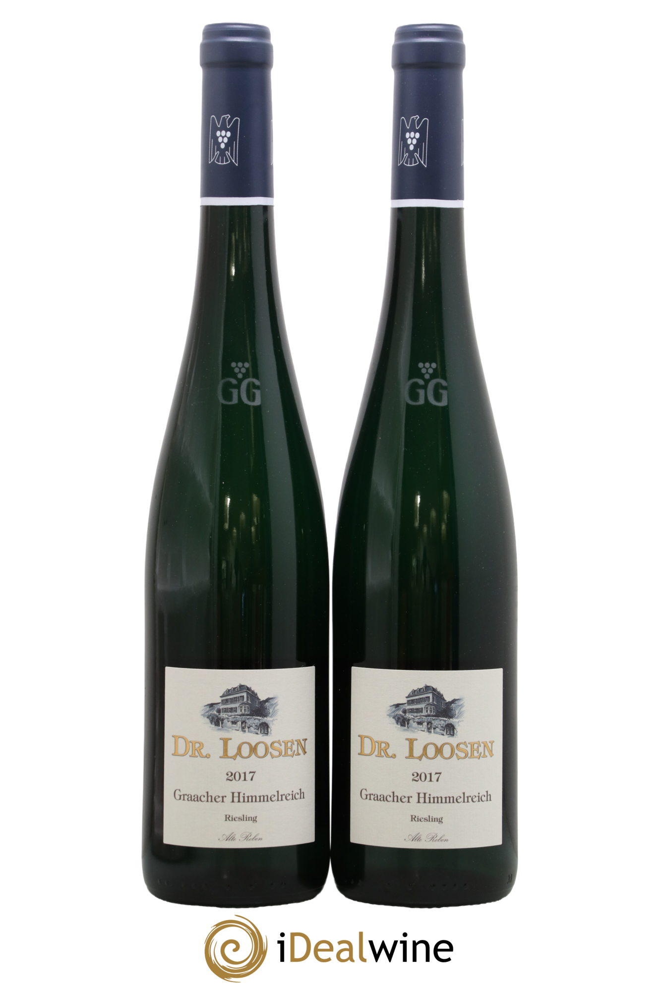 Allemagne Pfalz Graacher Himmelreich Riesling GG Trocken Dr.Loosen 2018 - Lot de 2 bouteilles - 0