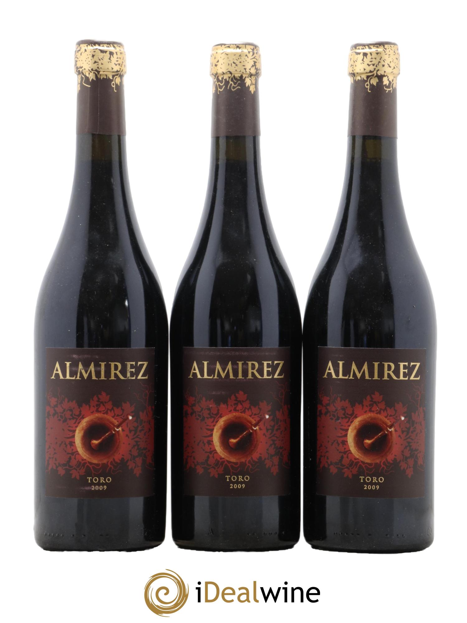Toro Teso La Monja Almirez Famille Eguren 2009 - Lot de 3 bouteilles - 0