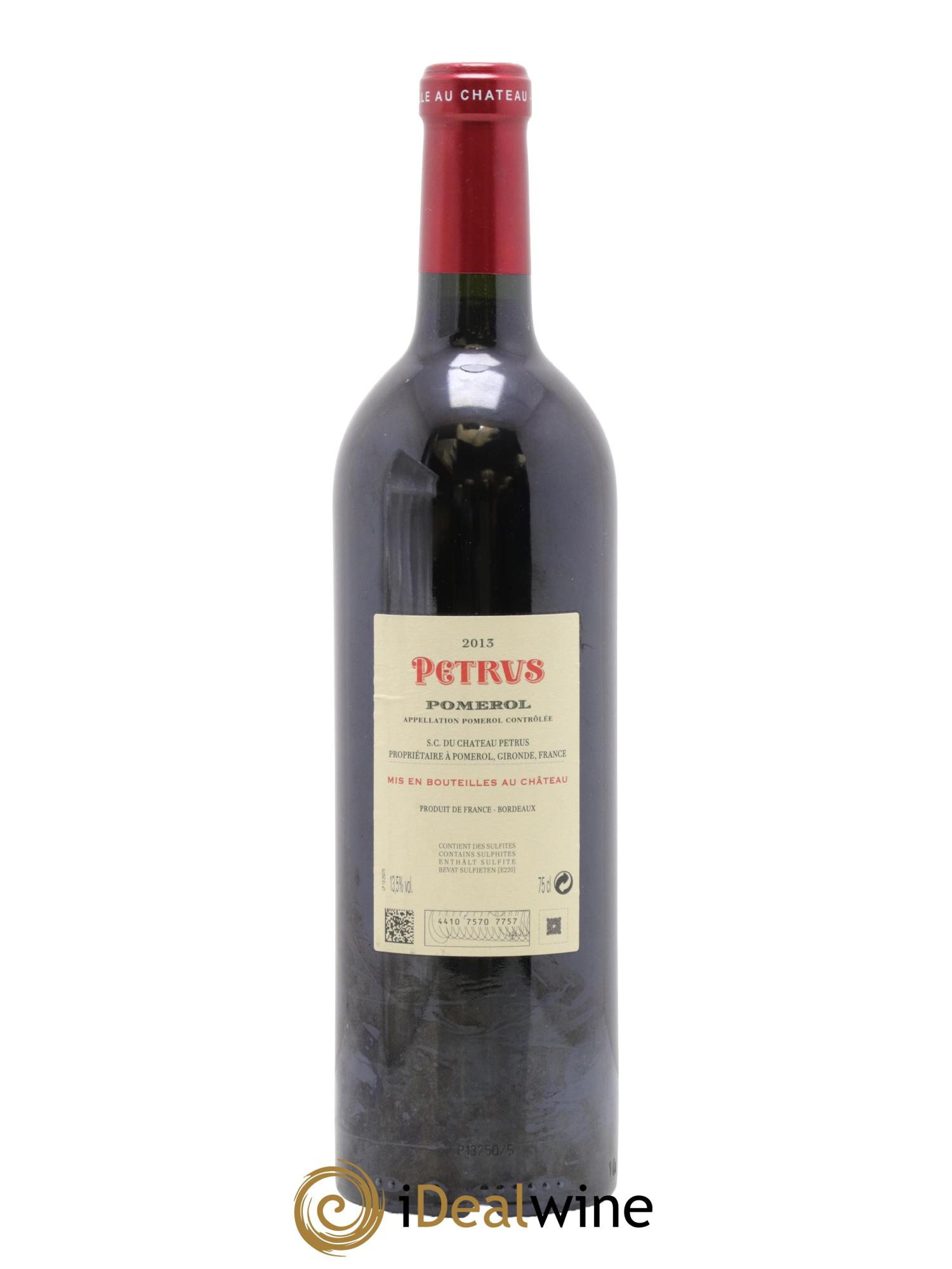 Petrus 2013 - Lot de 1 bouteille - 2