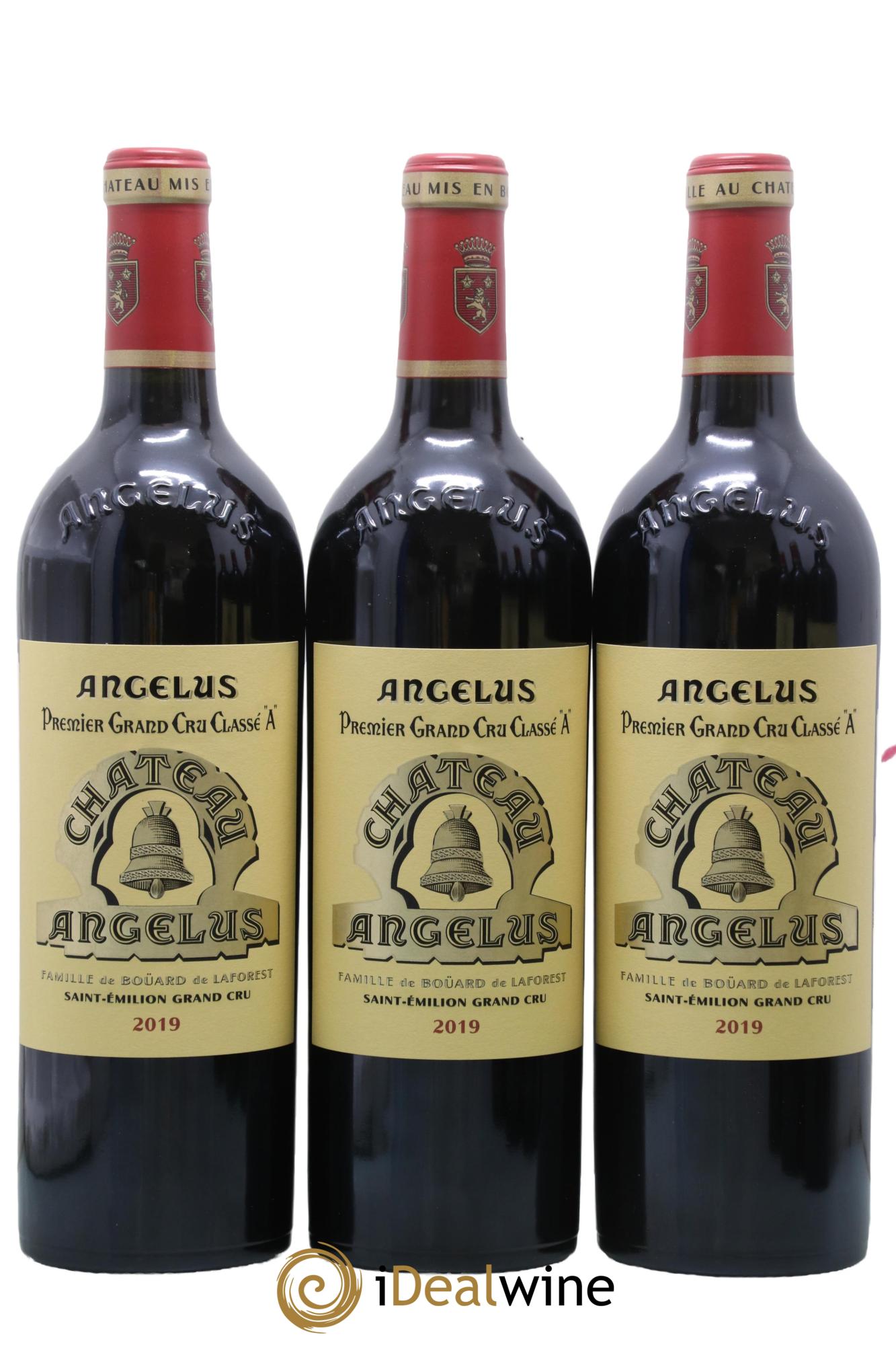 Château Angélus 1er Grand Cru Classé A 2019 - Lotto di 6 bottiglie - 1