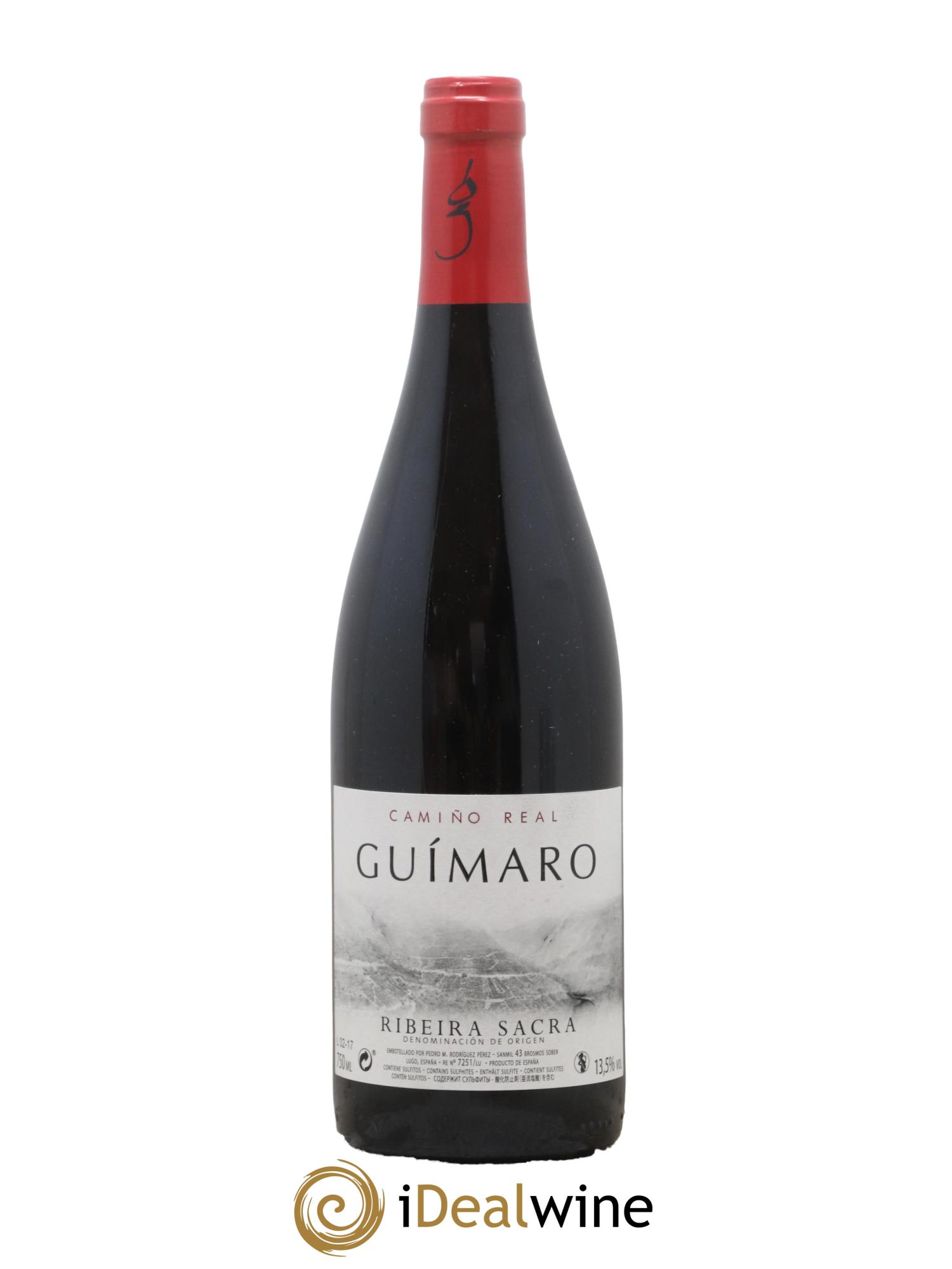 Espagne Ribeira Sacra Camino Real Guimaro 2017 - Lot de 1 bouteille - 0