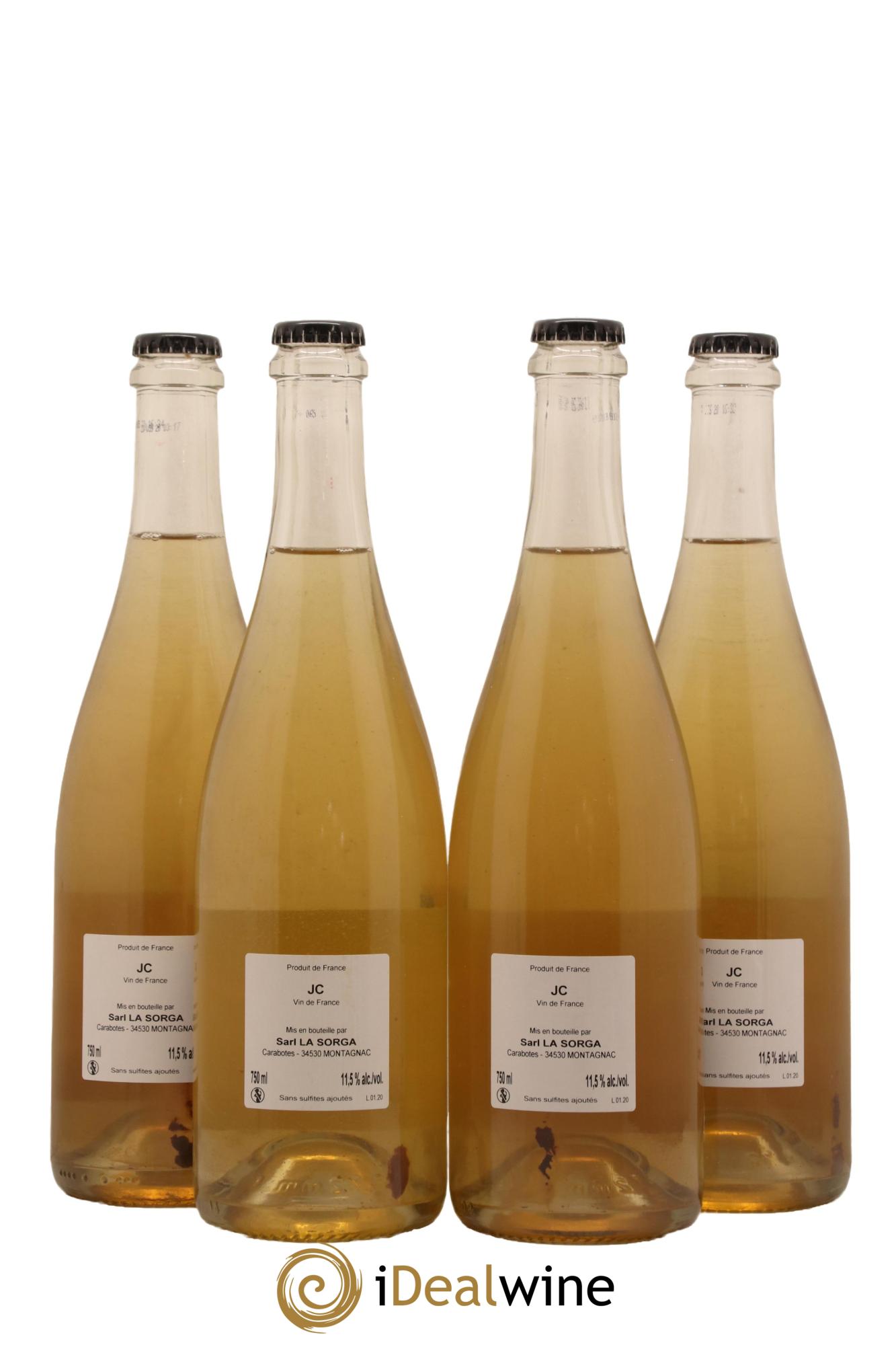 Vin de France JC La Sorga Anthony Tortul 2020 - Lot de 4 bouteilles - 1