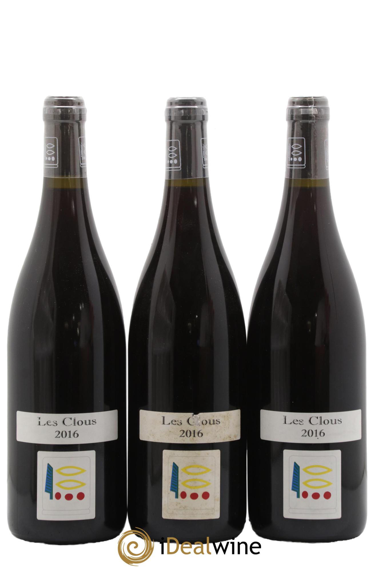 Vosne-Romanée Les Clous Prieuré Roch 2016 - Lotto di 3 bottiglie - 0