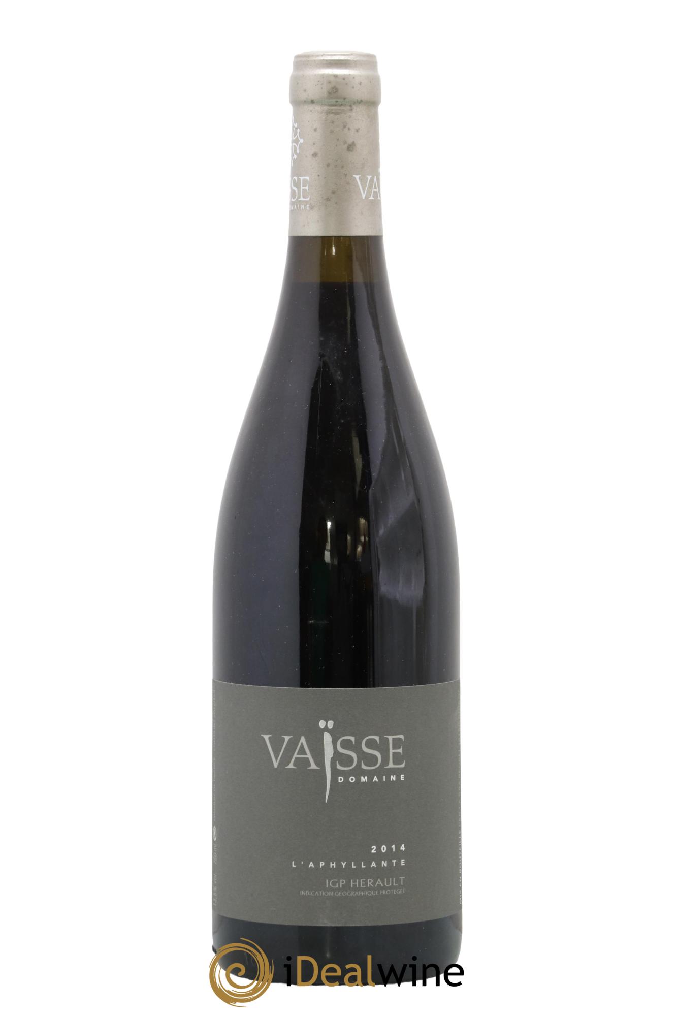 Pays d'Hérault L'Aphyllante Vaisse (Domaine) 2014 - Lot of 1 bottle - 0