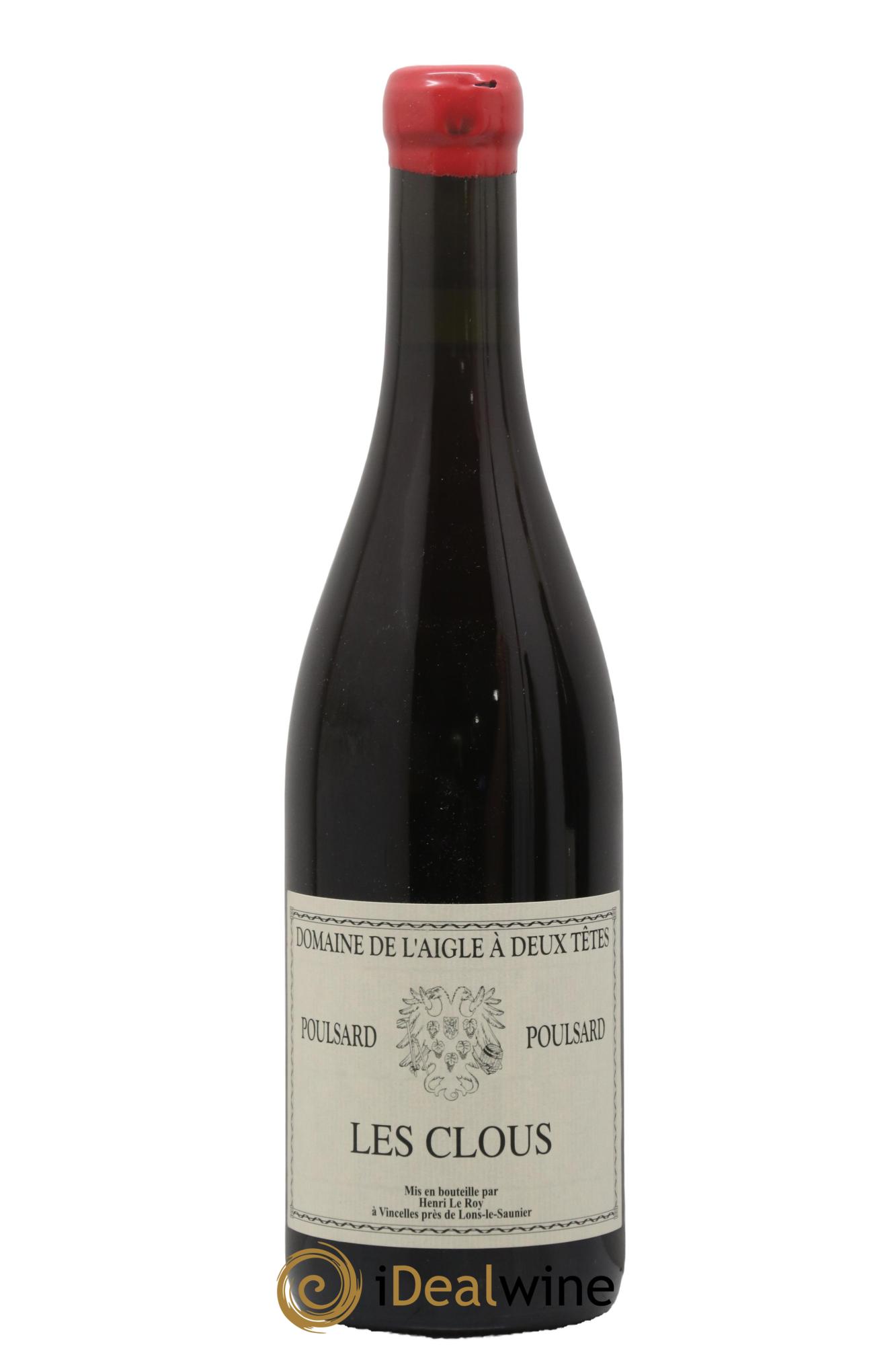 Côtes du Jura Poulsard Les Clous Domaine L'Aigle À Deux Têtes 2023 - Posten von 1 Flasche - 0