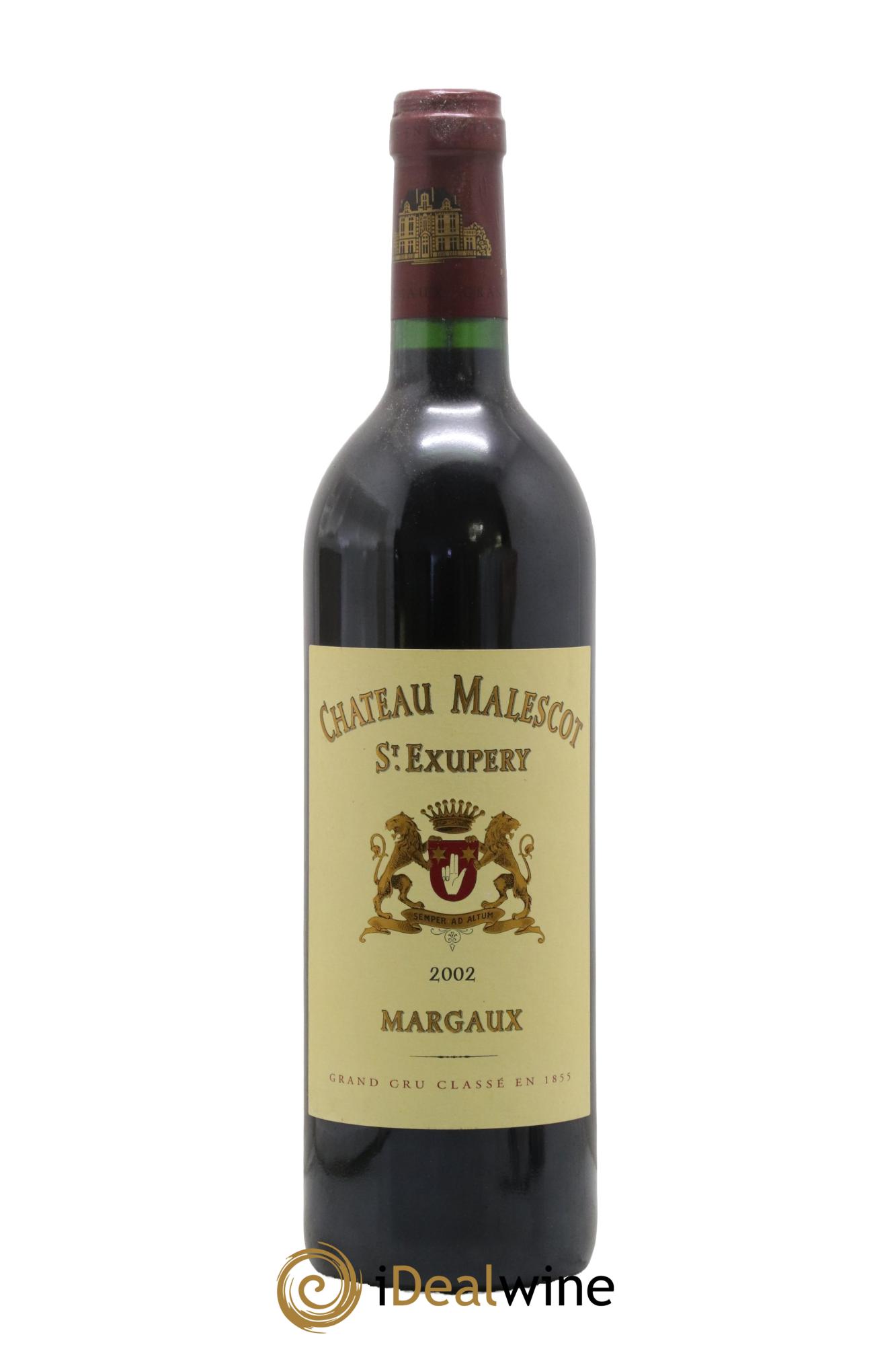 Château Malescot Saint-Exupéry 3ème Grand Cru Classé 2002 - Lot de 1 bouteille - 0