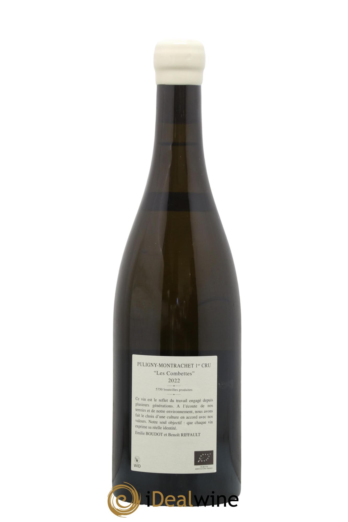 Puligny-Montrachet 1er Cru Les Combettes Etienne Sauzet  2022 - Lot de 1 bouteille - 1