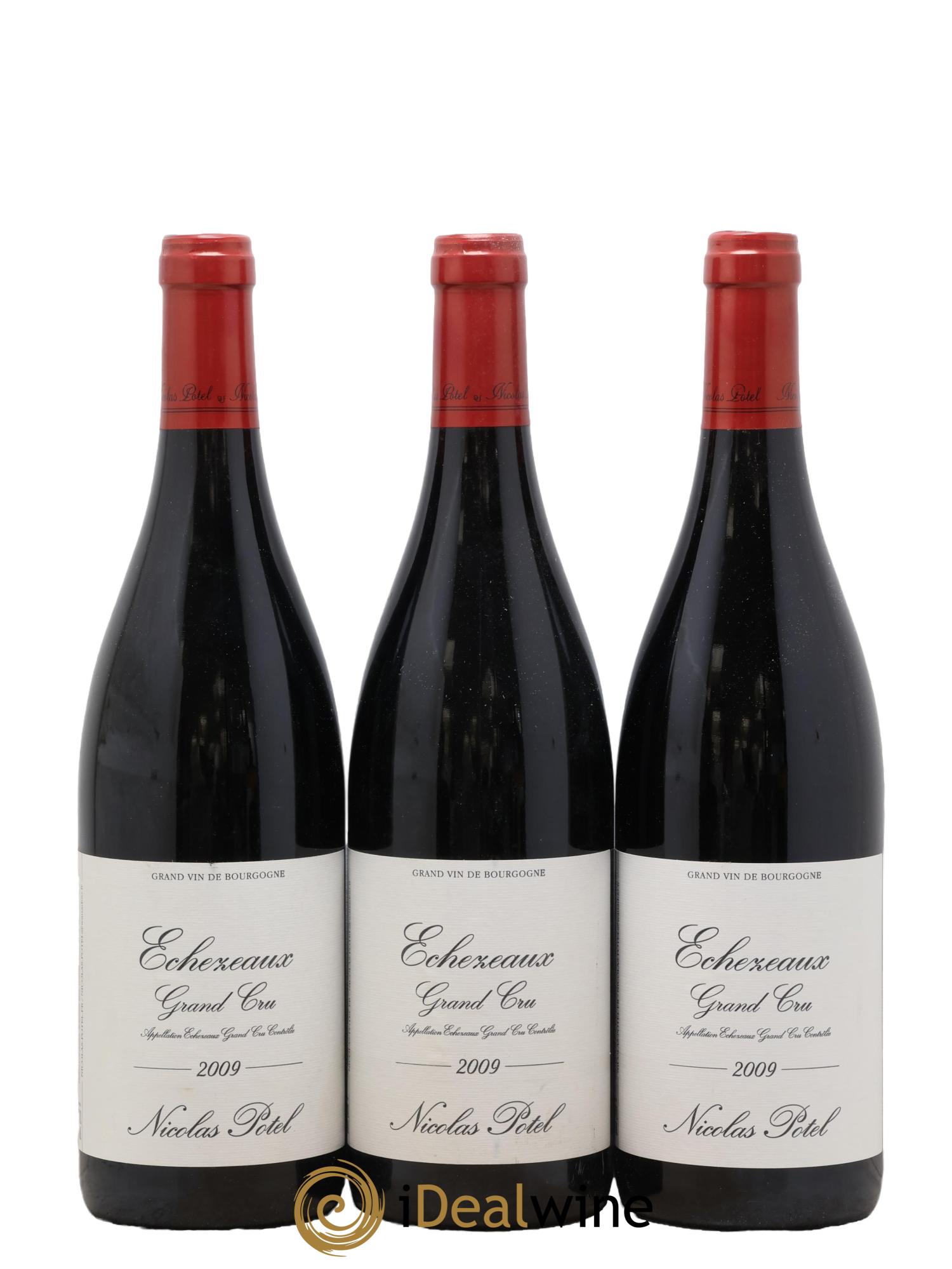 Echezeaux  Grand Cru Nicolas Potel 2009 - Lot de 3 bouteilles - 0