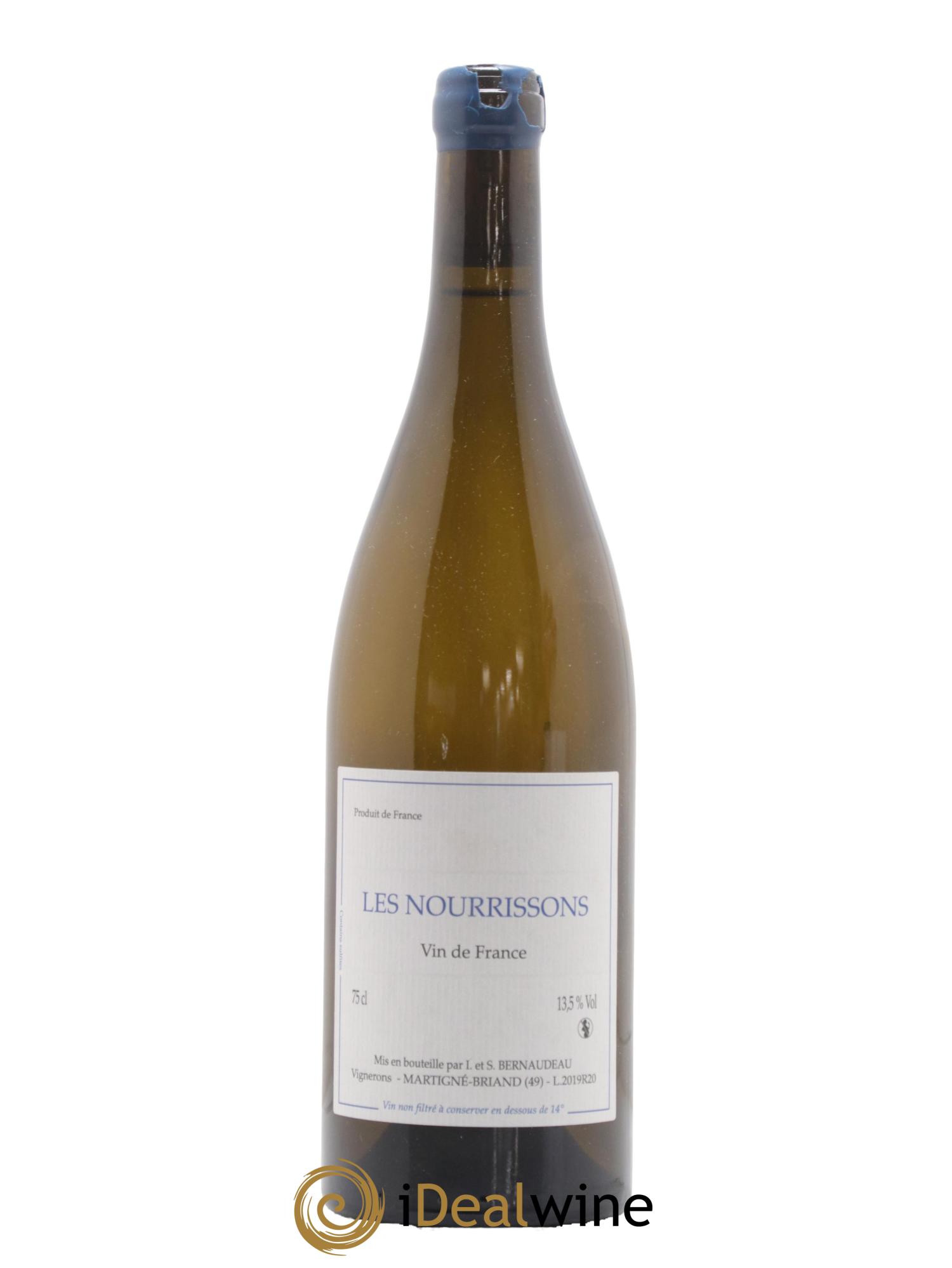 Vin de France Les Nourrissons Stéphane Bernaudeau 2019 - Lot de 1 bouteille - 0
