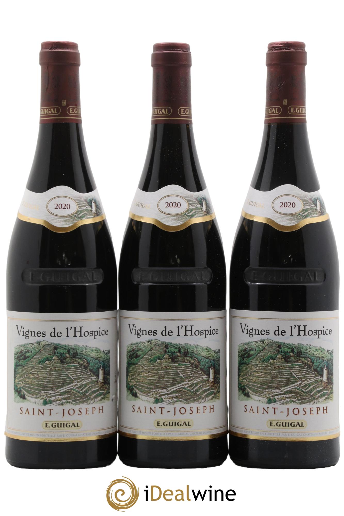 Saint-Joseph Vignes de l'Hospice Guigal 2020 - Lotto di 6 bottiglie - 2